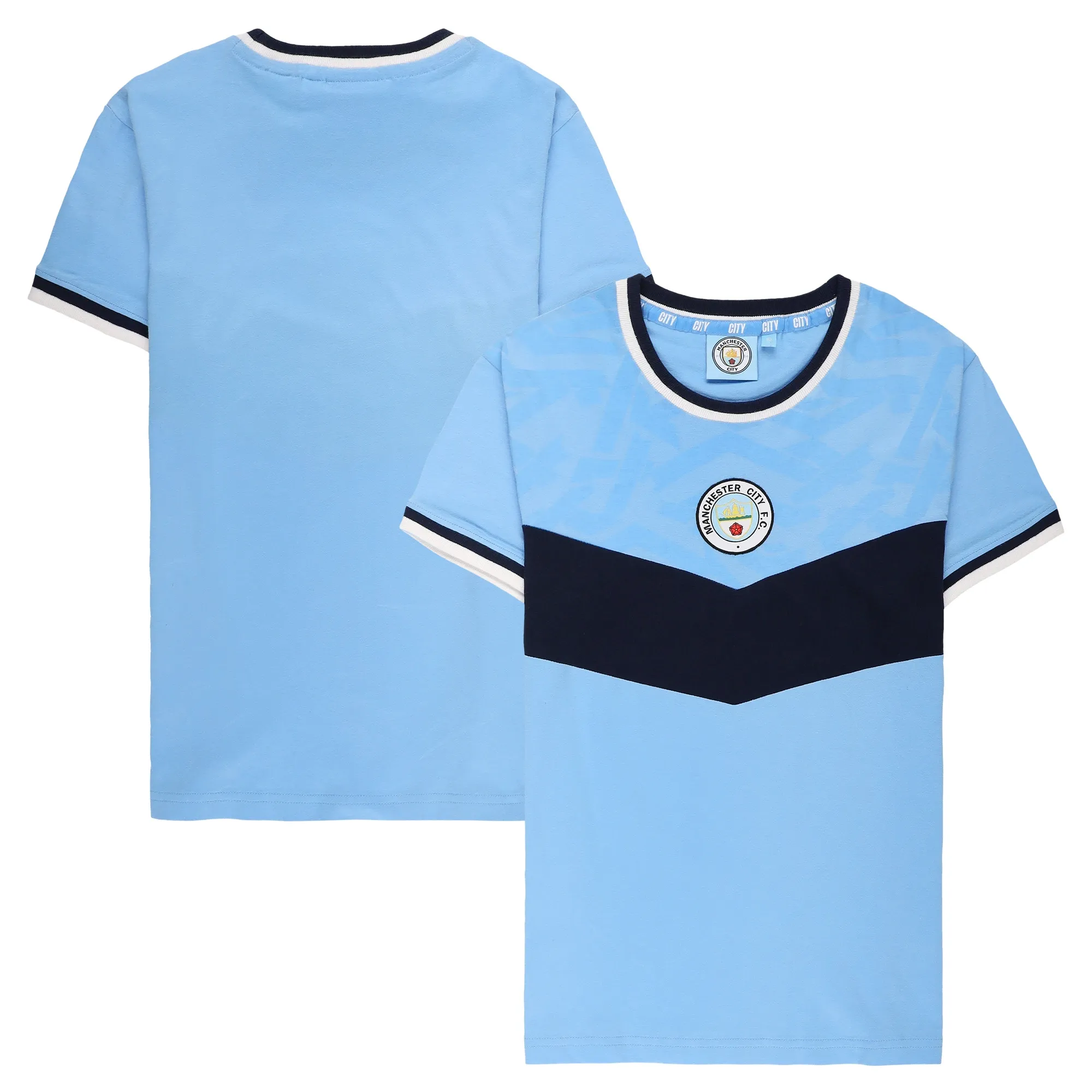 Manchester City 1992 Archive T-Shirt - Sky - Womens