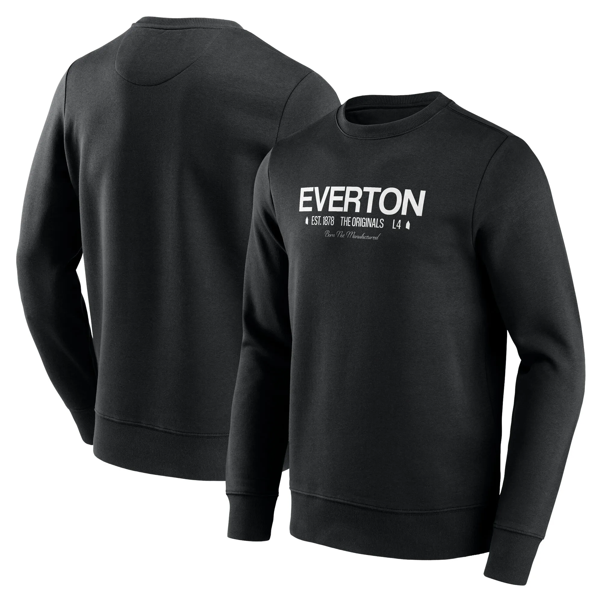 Everton End Credits Graphic Crew Sweatshirt - Black - Unisex