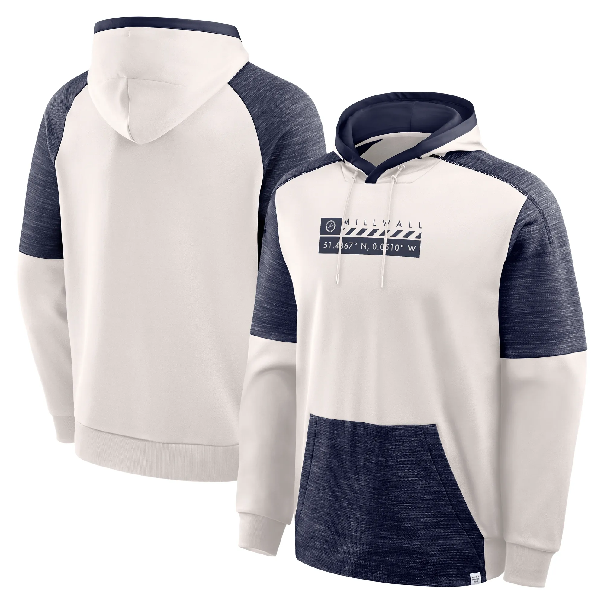 Millwall Defender Overhead Hoodie - White