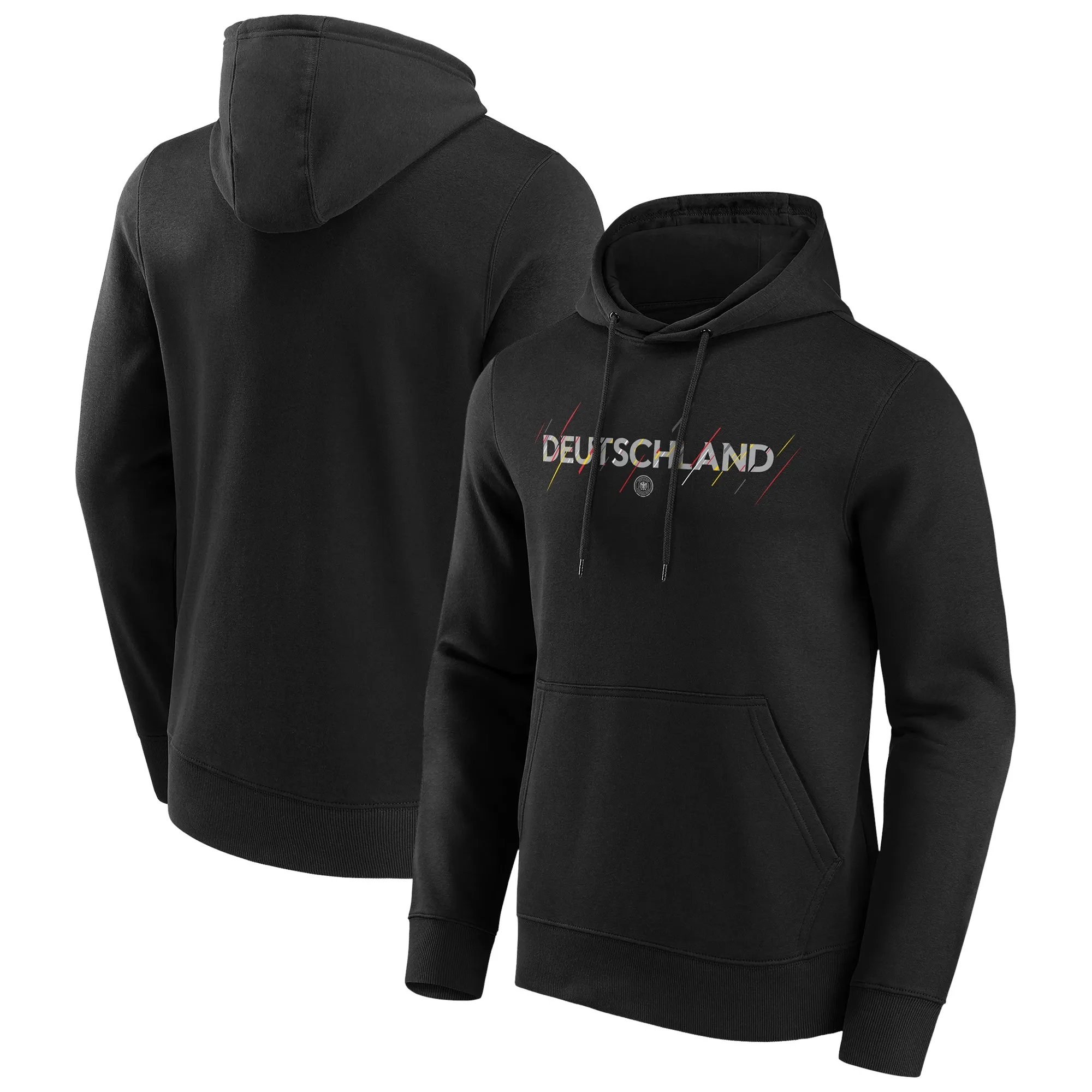 DFB Etch Wordmark Graphic Hoodie - Black - Mens