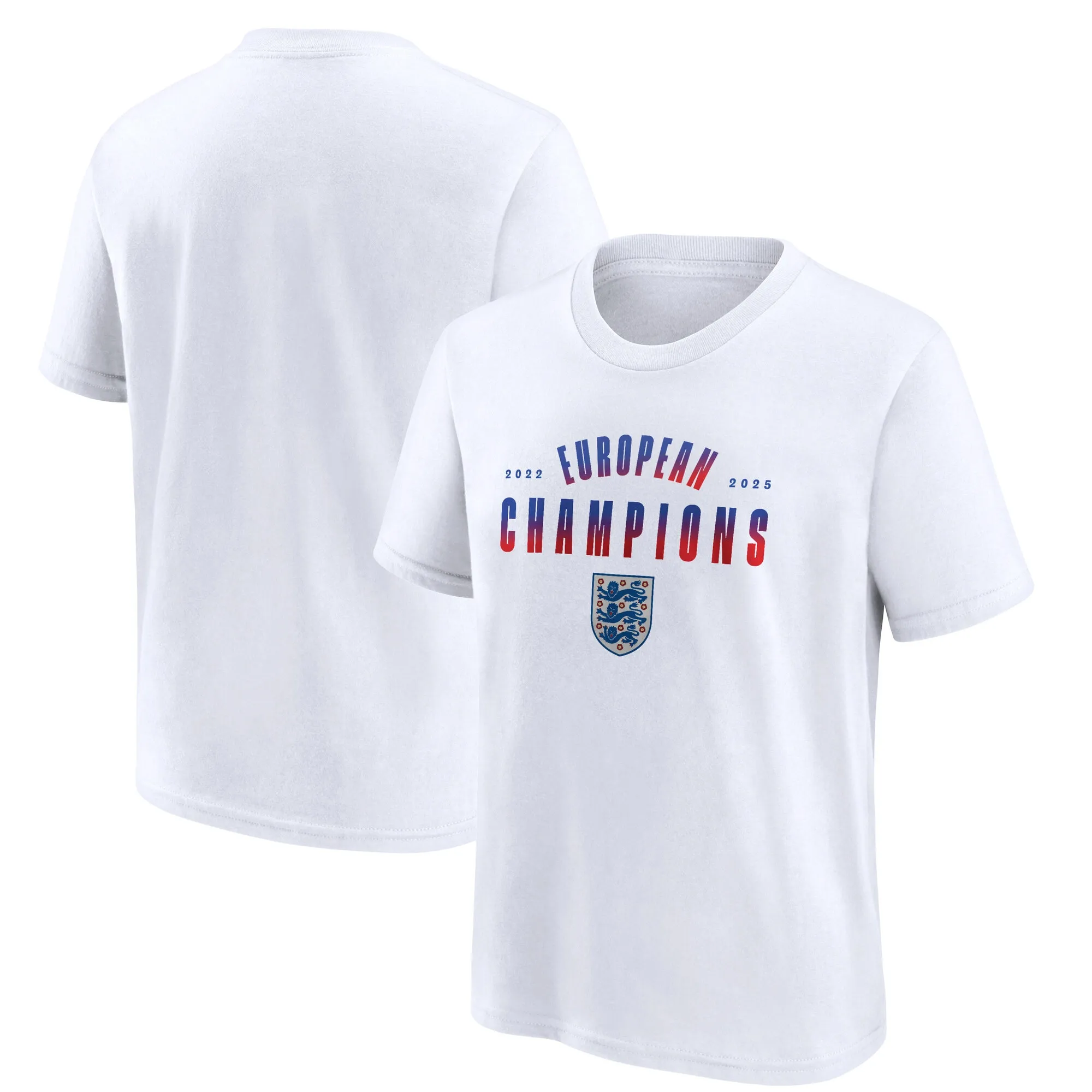 England Lionesses Stack Winners T-Shirt  - White - Kids