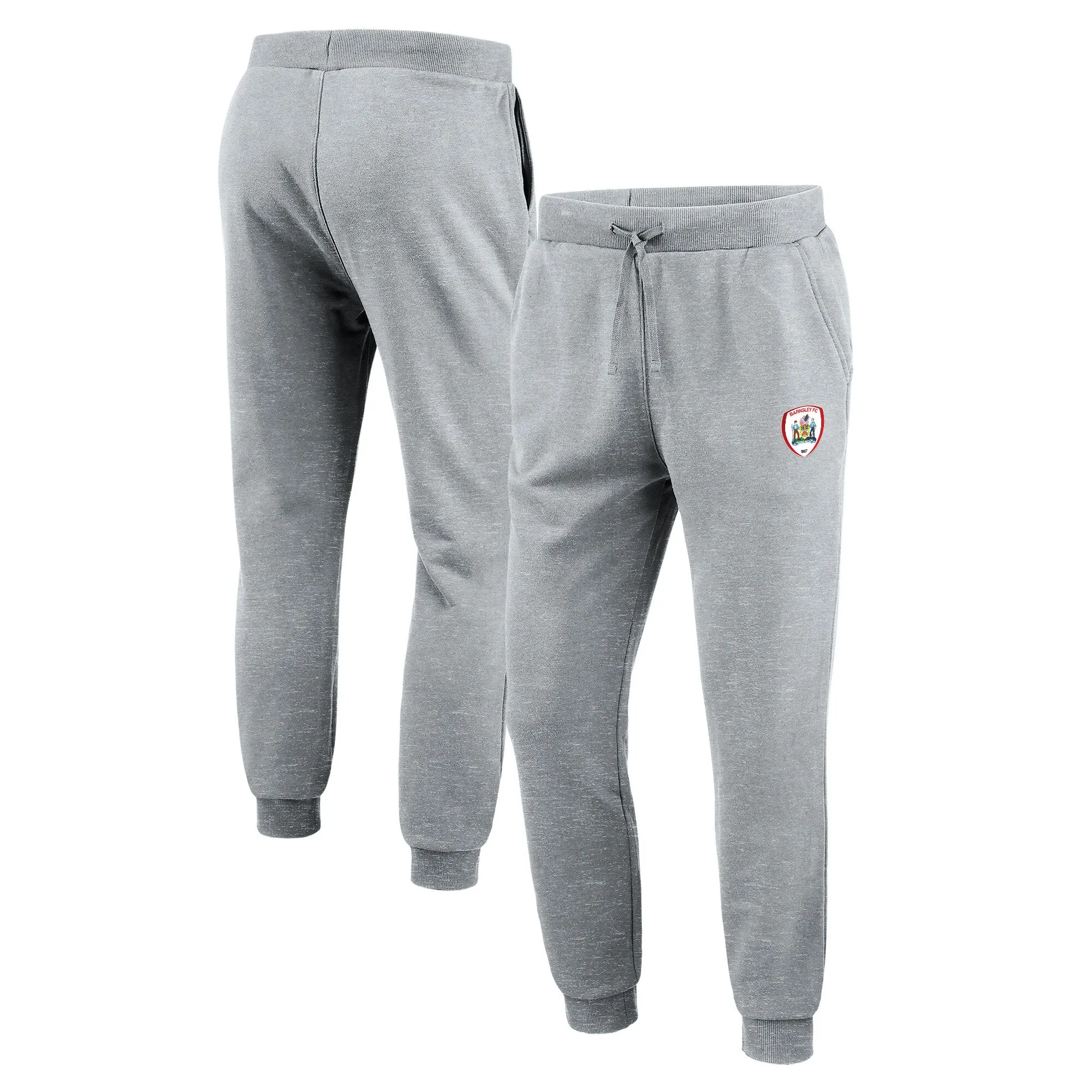 Barnsley Logo Jogger - Sports Grey - Mens