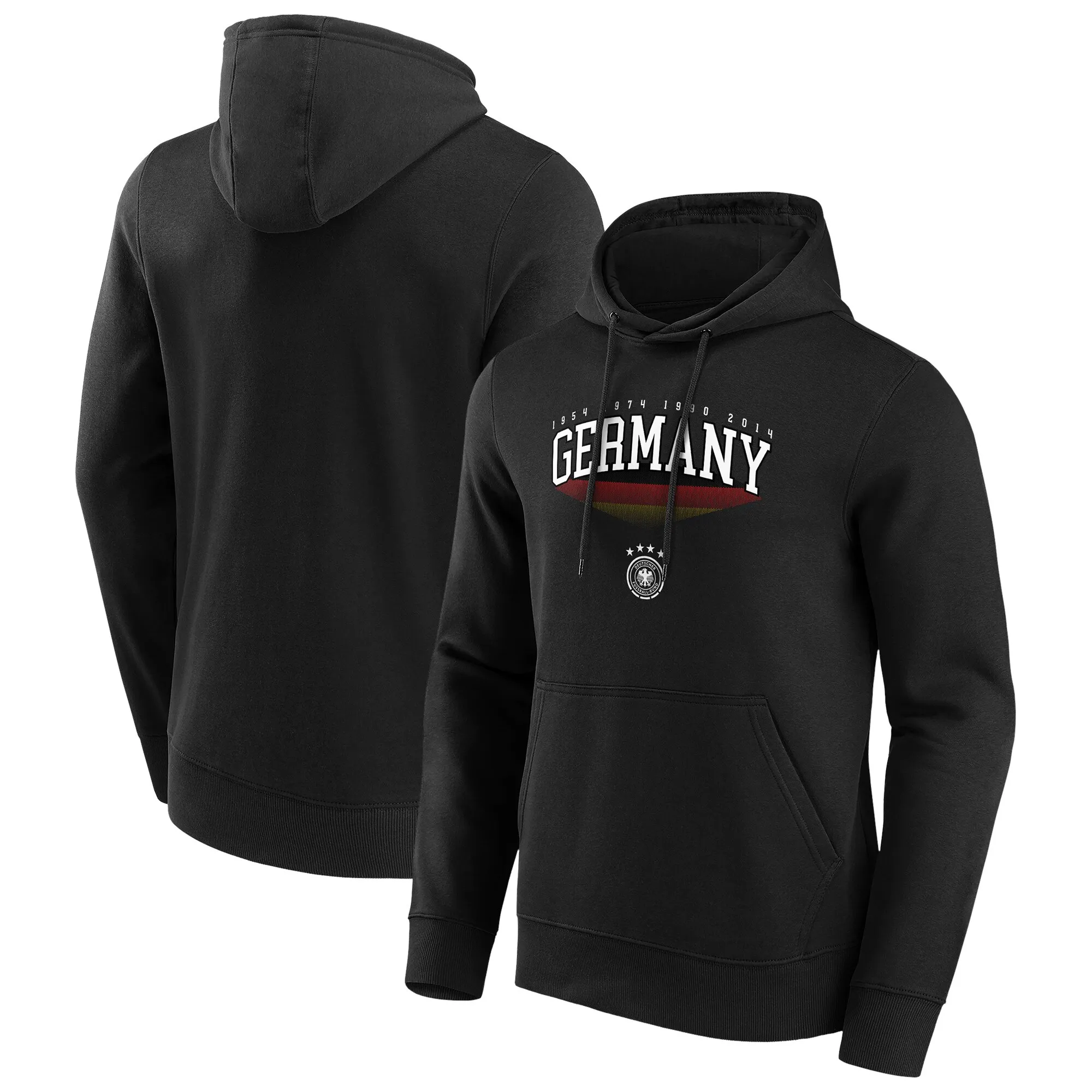DFB Collegiate Graphic Hoodie - Black - Mens