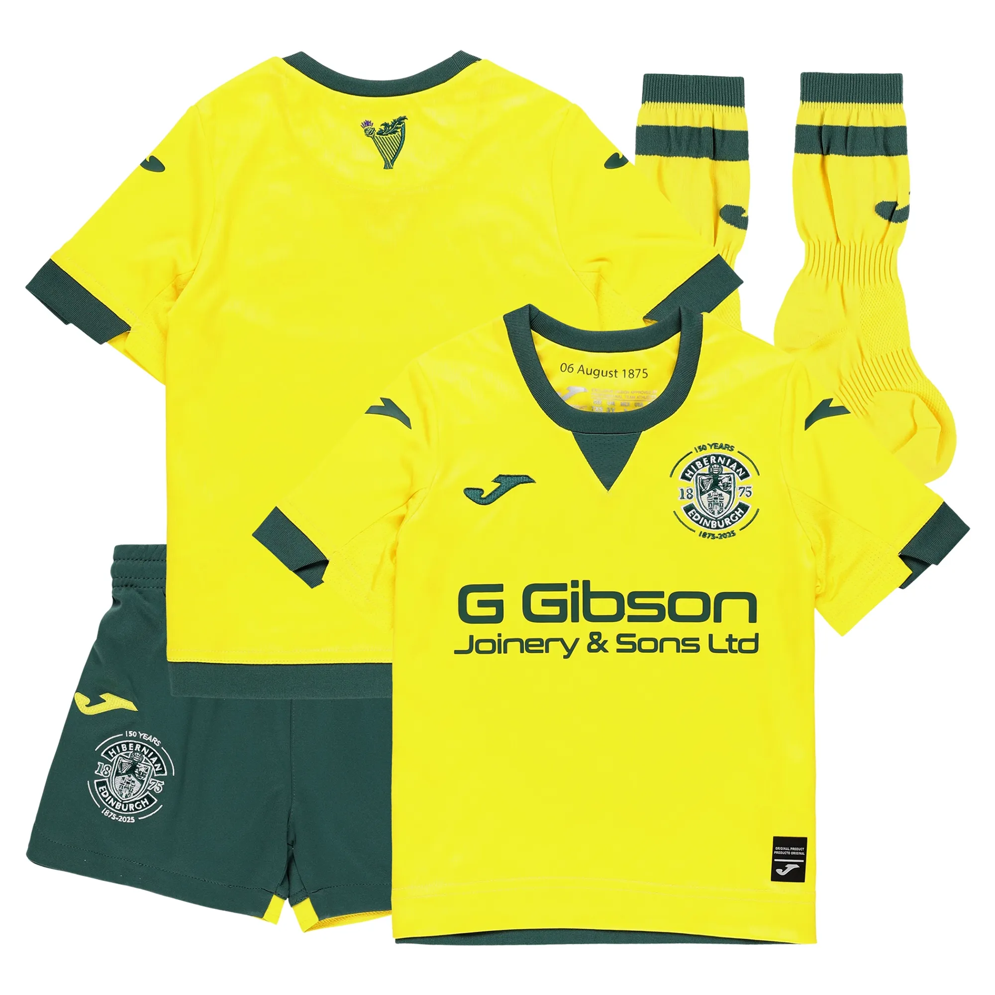 Hibernian Joma Away Infant Kit 2025-26