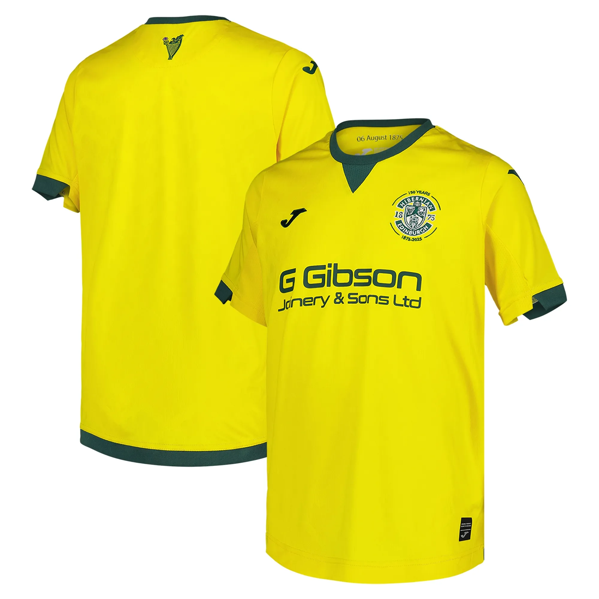 Hibernian Joma Away Shirt 2025-26 - Kids