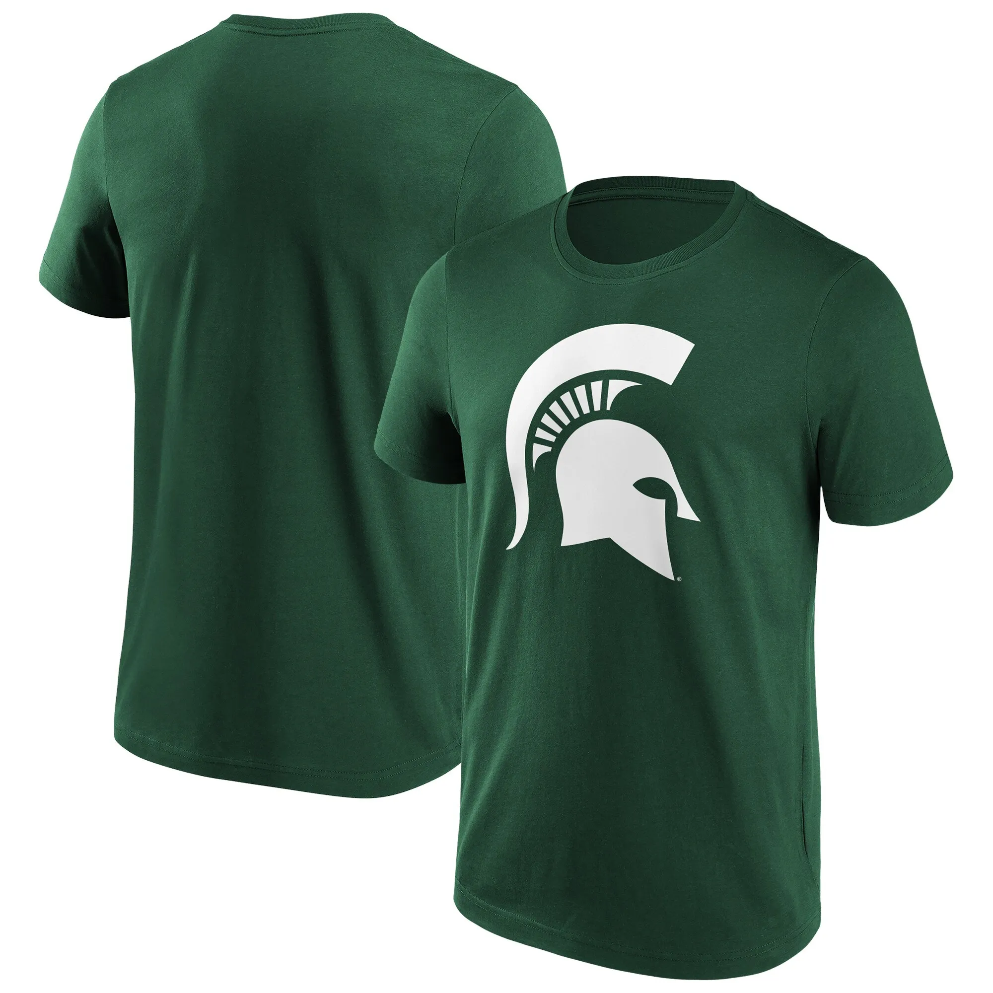 NCAA Michigan State Spartans Primary Logo Graphic T-Shirt - Mens