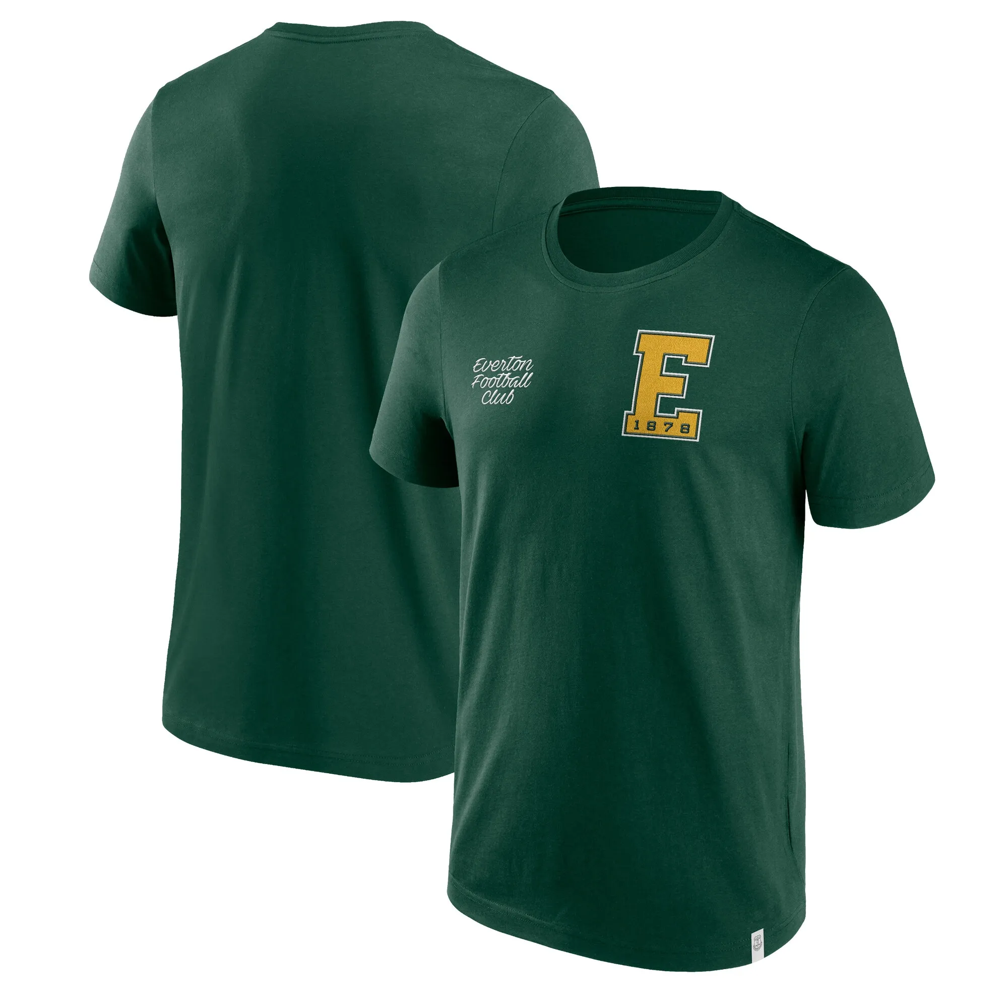 Everton Campus Icons Graphic T-Shirt - Green - Mens
