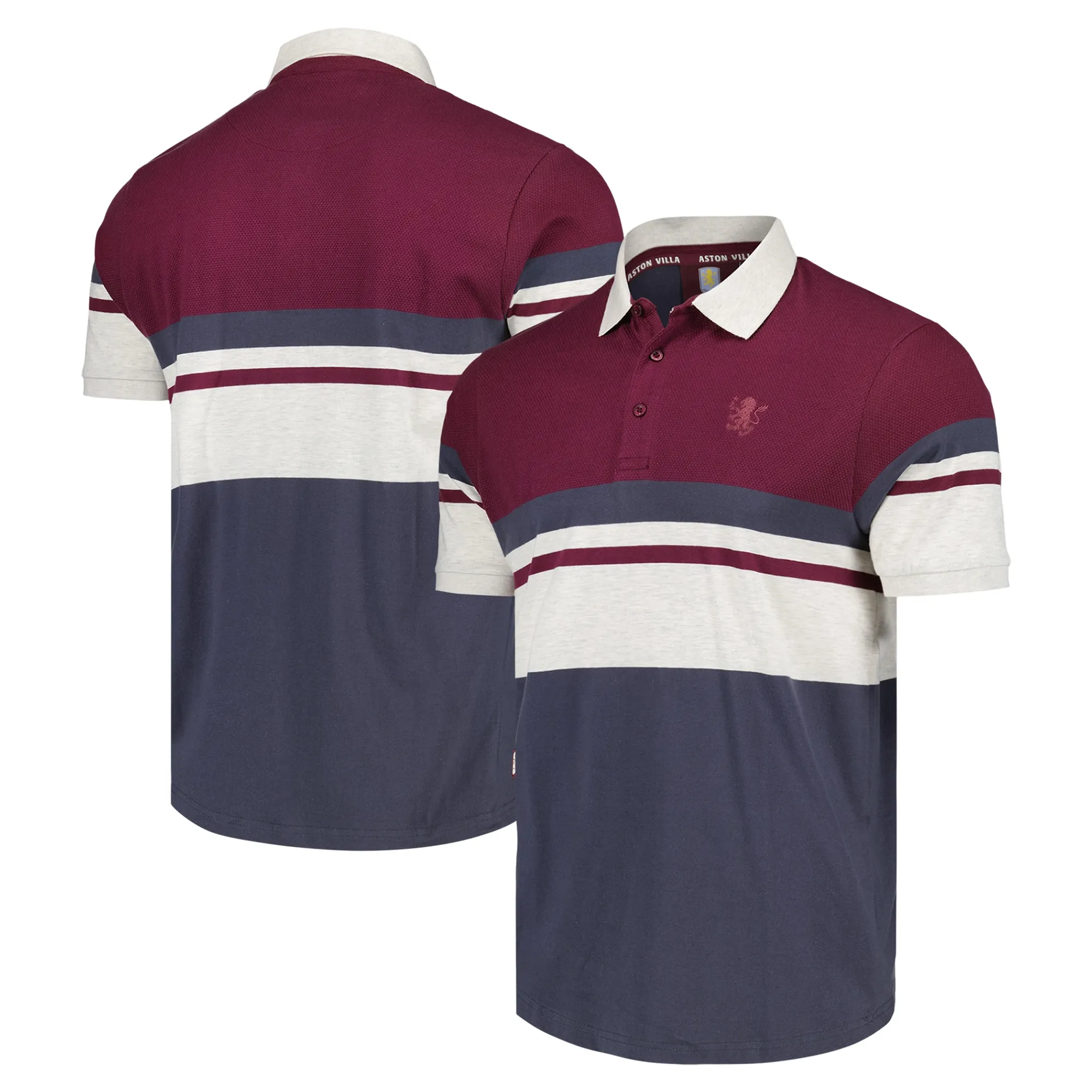 Aston Villa Polo Shirt - Multi - Mens
