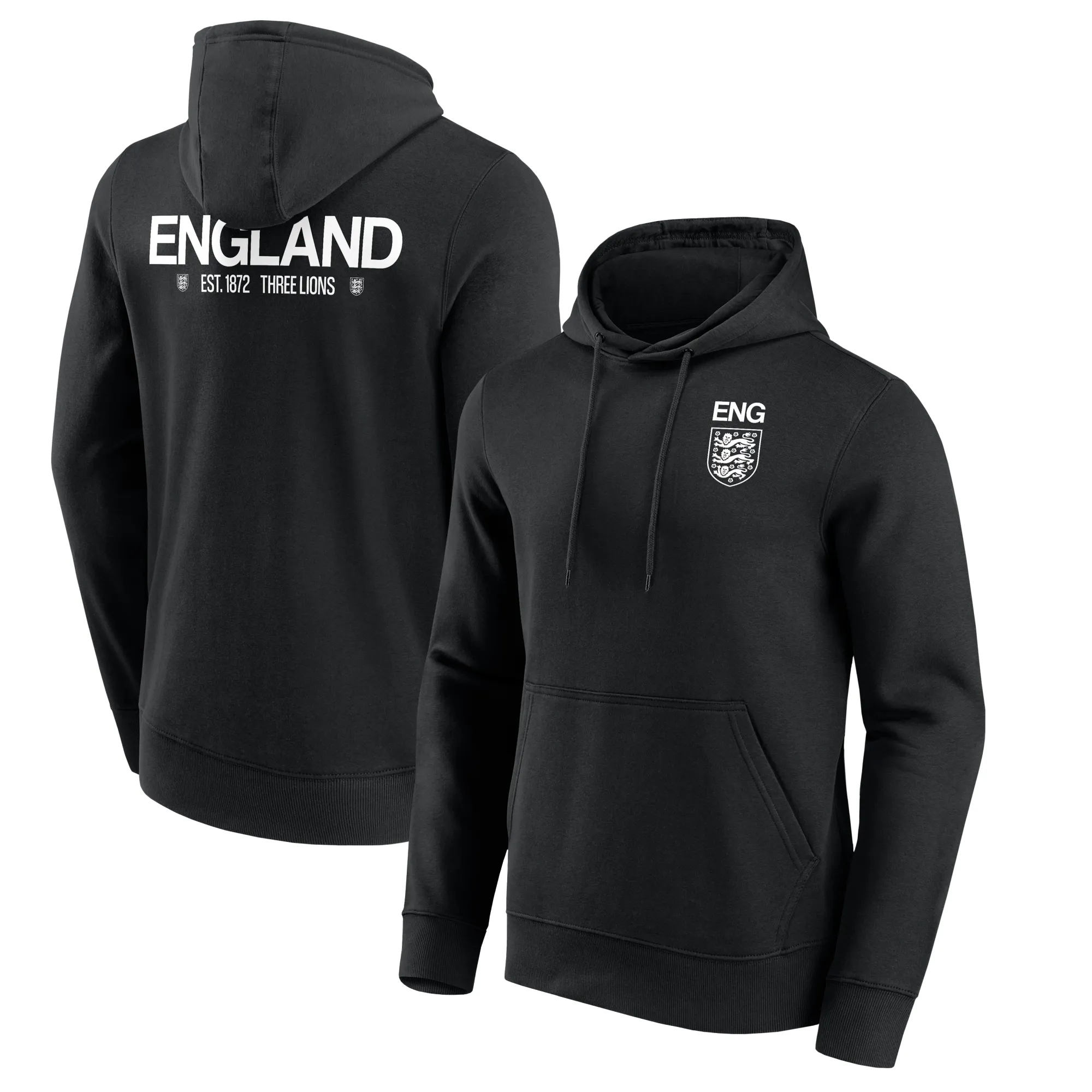 England End Credits Graphic Hoodie - Black - Mens
