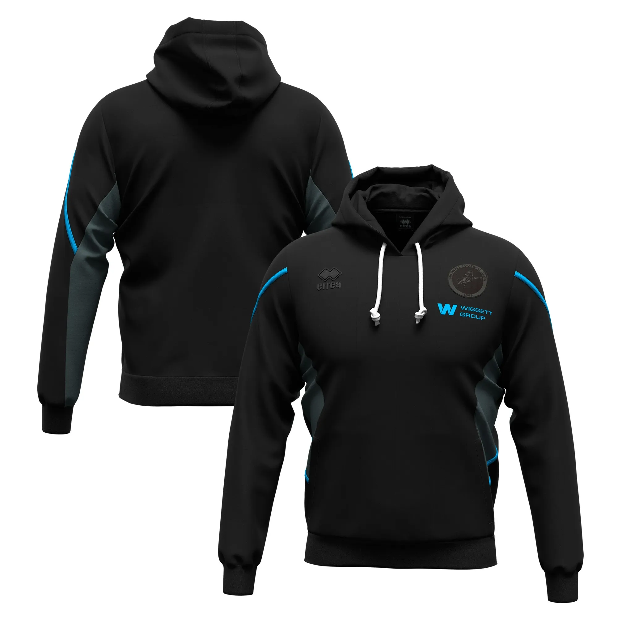 Millwall Errea Travel Hoodie - Black