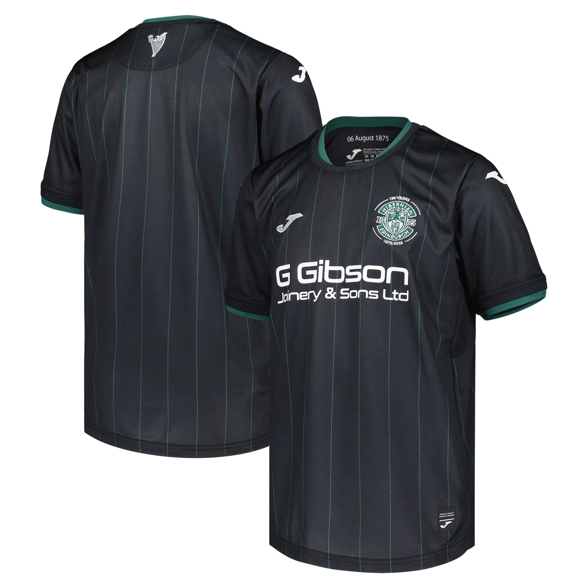 Hibernian Joma Third Shirt 2025-26 - Kids
