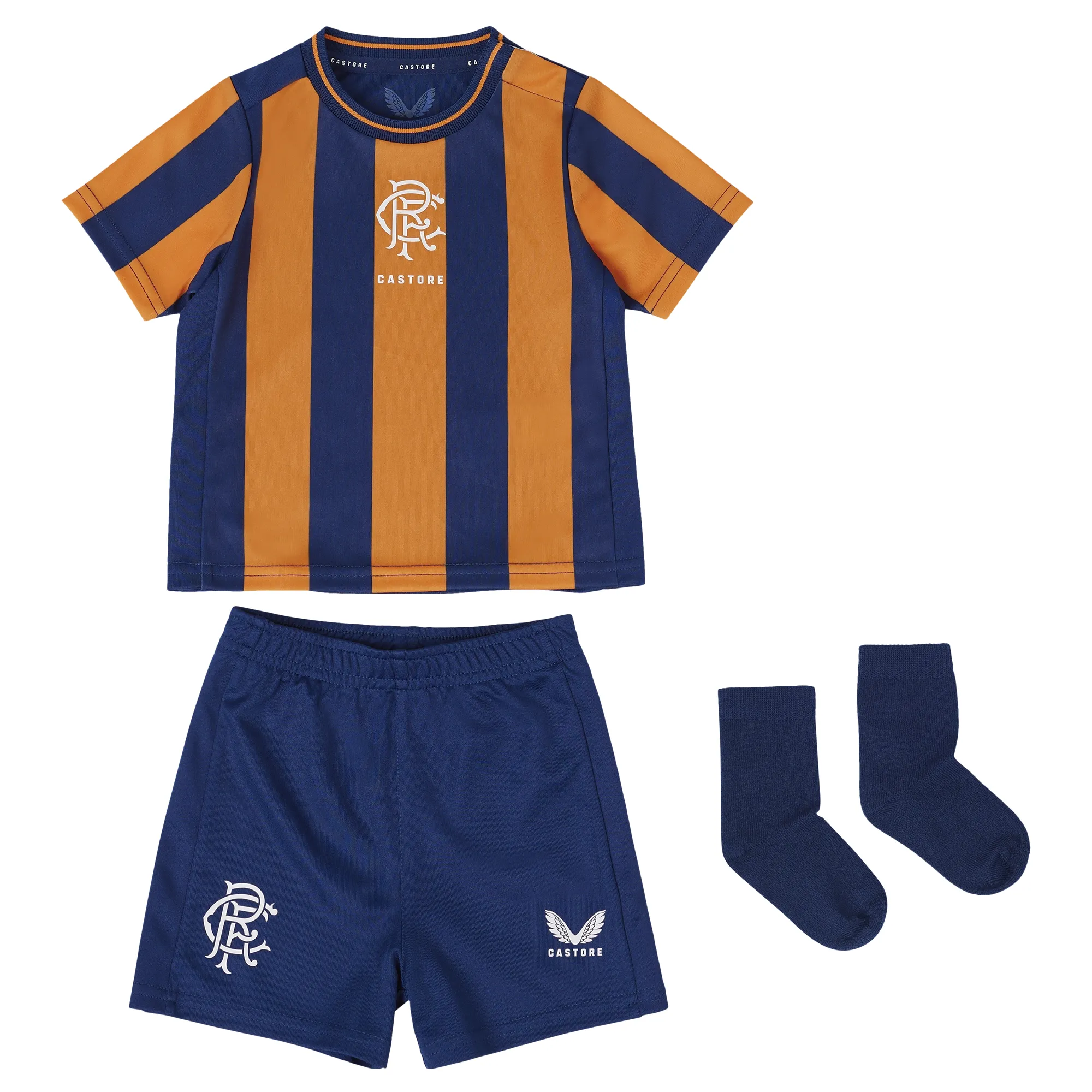 Glasgow Rangers Third Baby Kit 2023-24