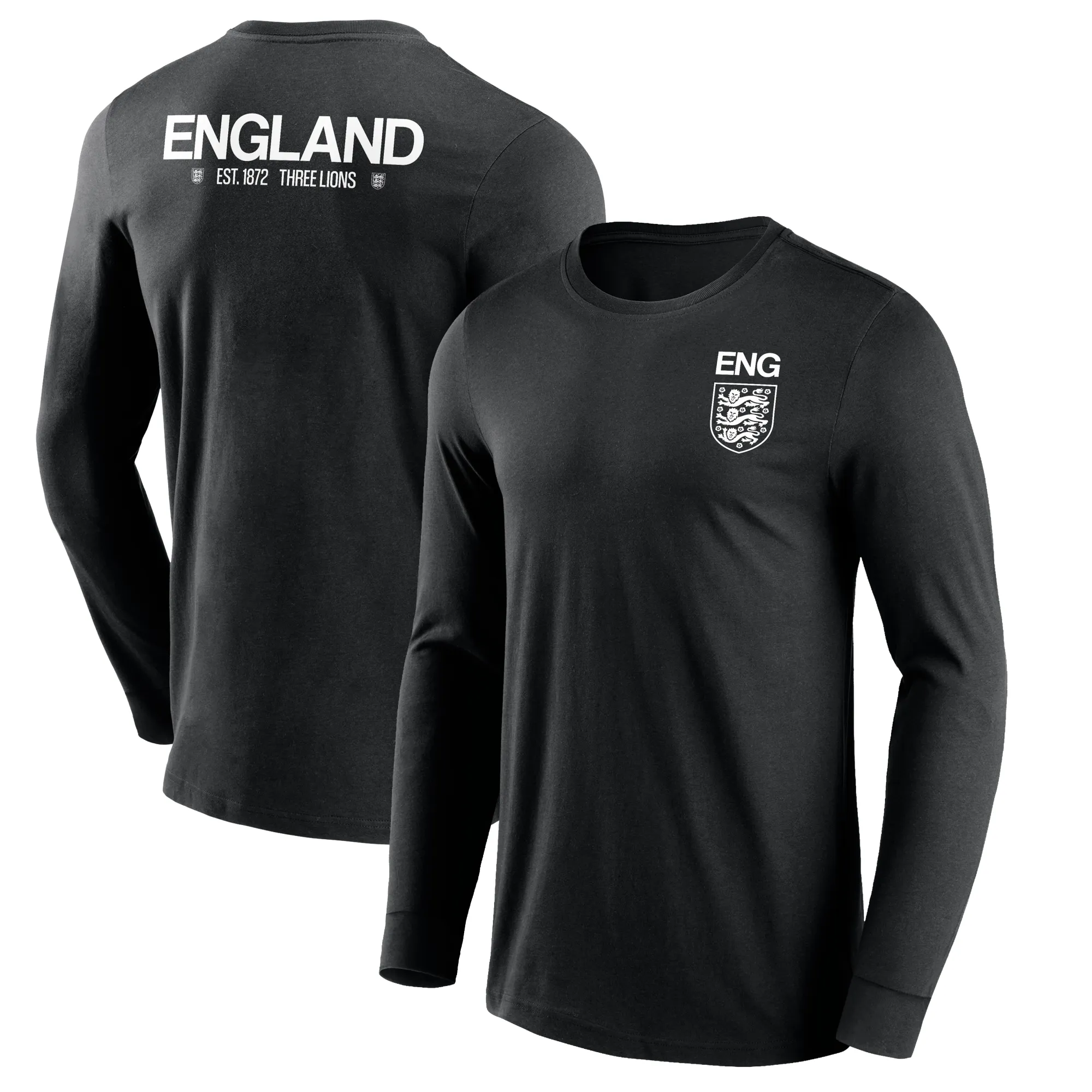 England End Credits Graphic Long Sleeve T-Shirt - Black - Mens