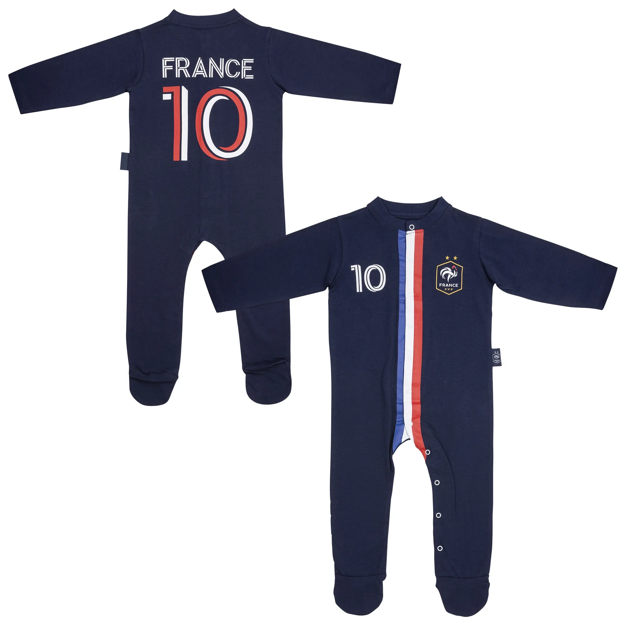 France No.10 Jumpsuit - Navy - Baby