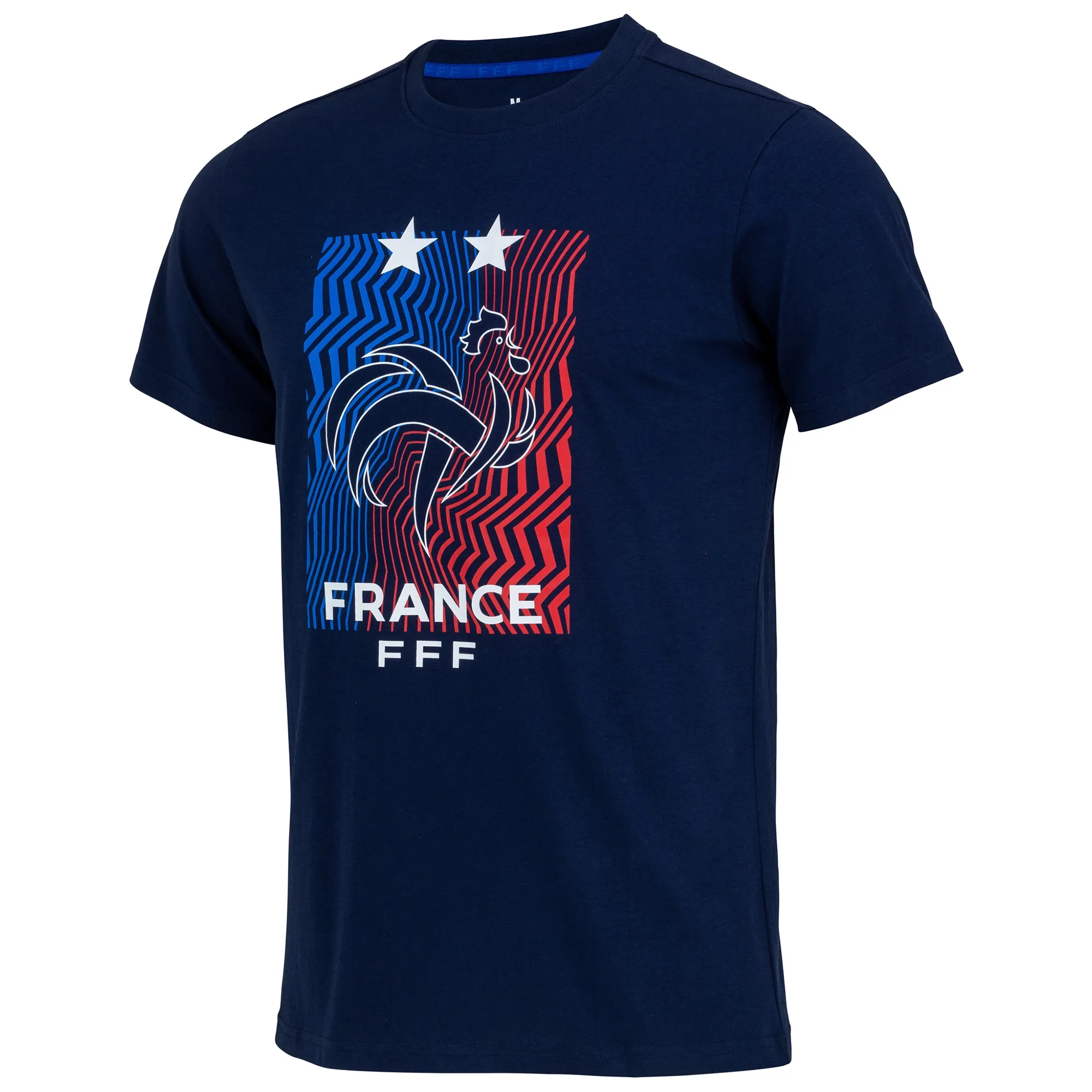 France Large Crest T-Shirt - Navy - Kids