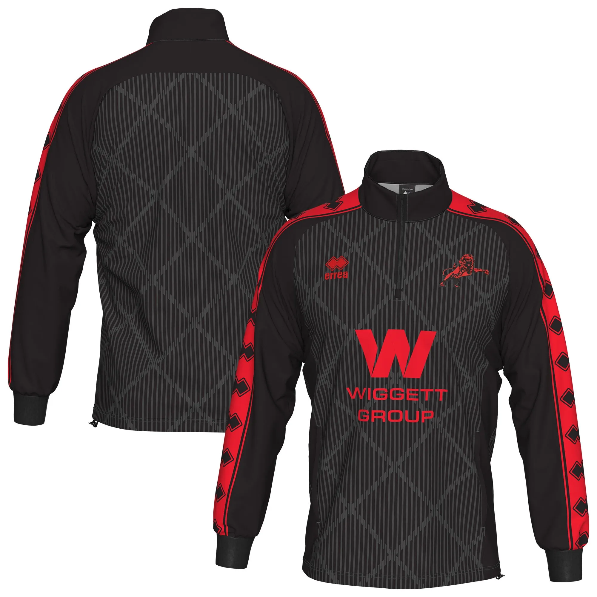 Millwall Errea Third Pre Match Jacket - Black - Kids