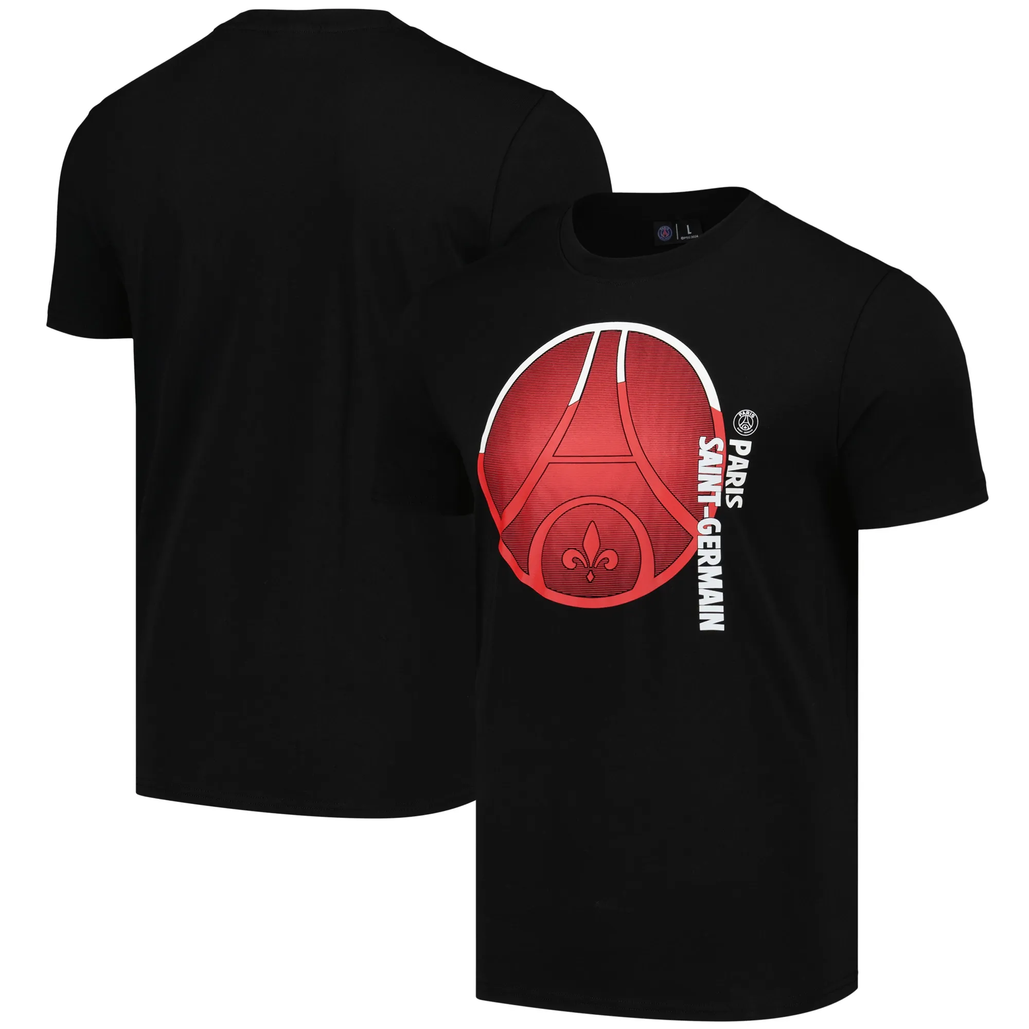PSG Big Logo T-Shirt - Black - Mens