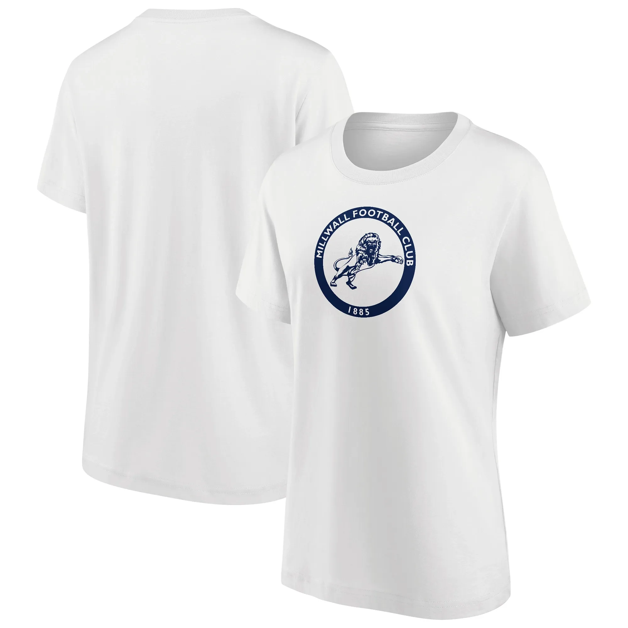 Millwall Mono Logo Graphic T-Shirt - White - Womens