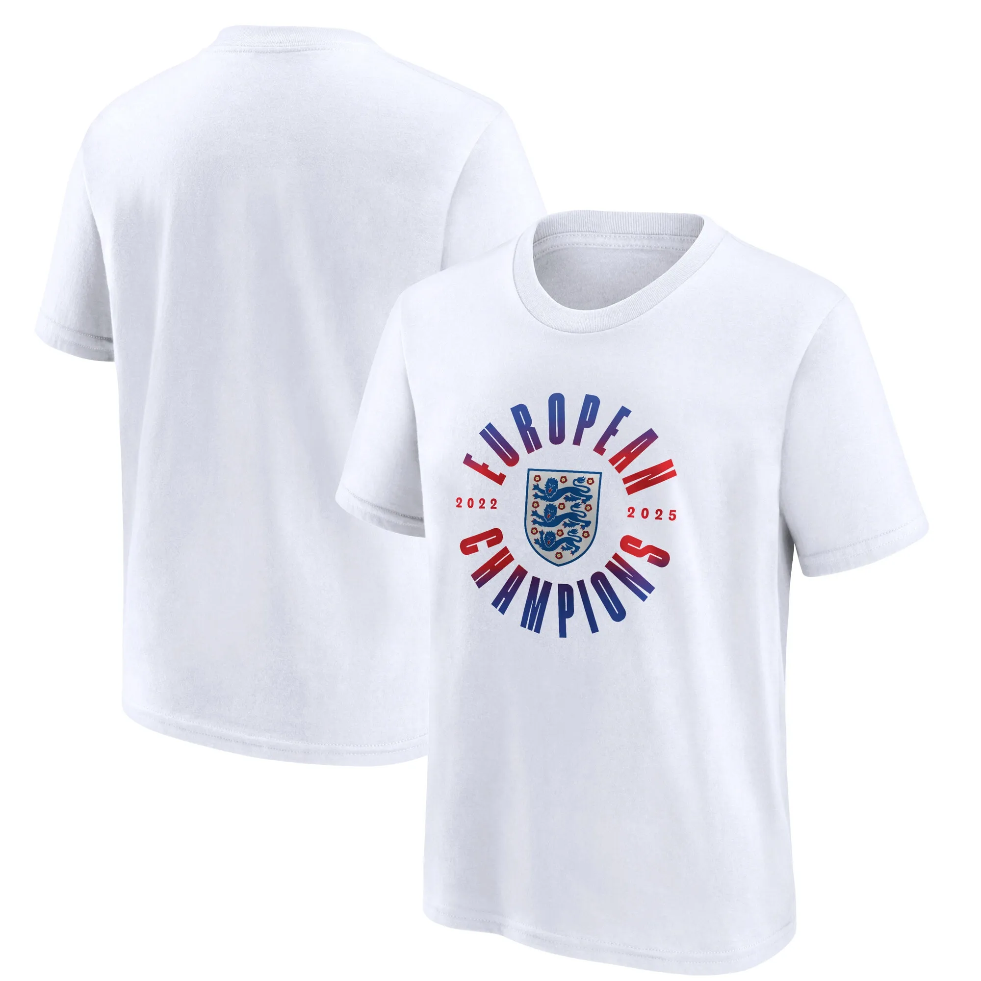 England Lionesses Roundel Winners T-Shirt  - White - Kids