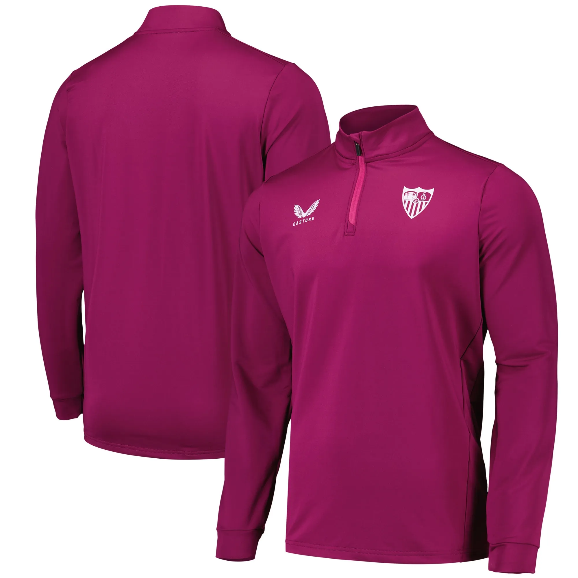 Sevilla Players Quarter Zip Midlayer - Purple