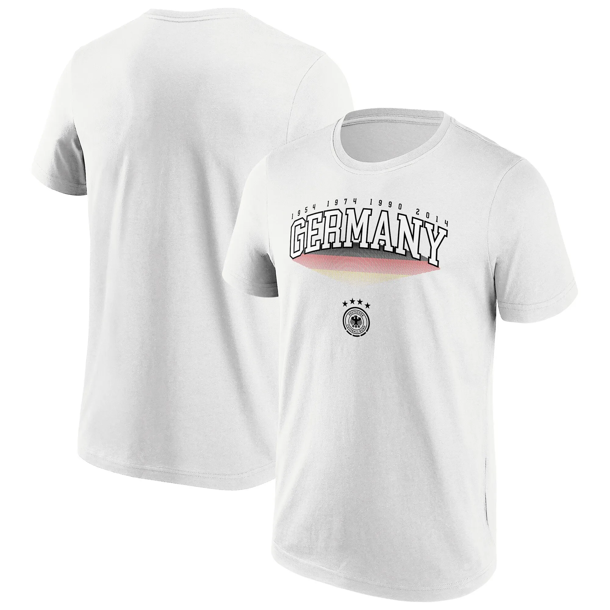 DFB Collegiate Graphic T-Shirt - White - Mens
