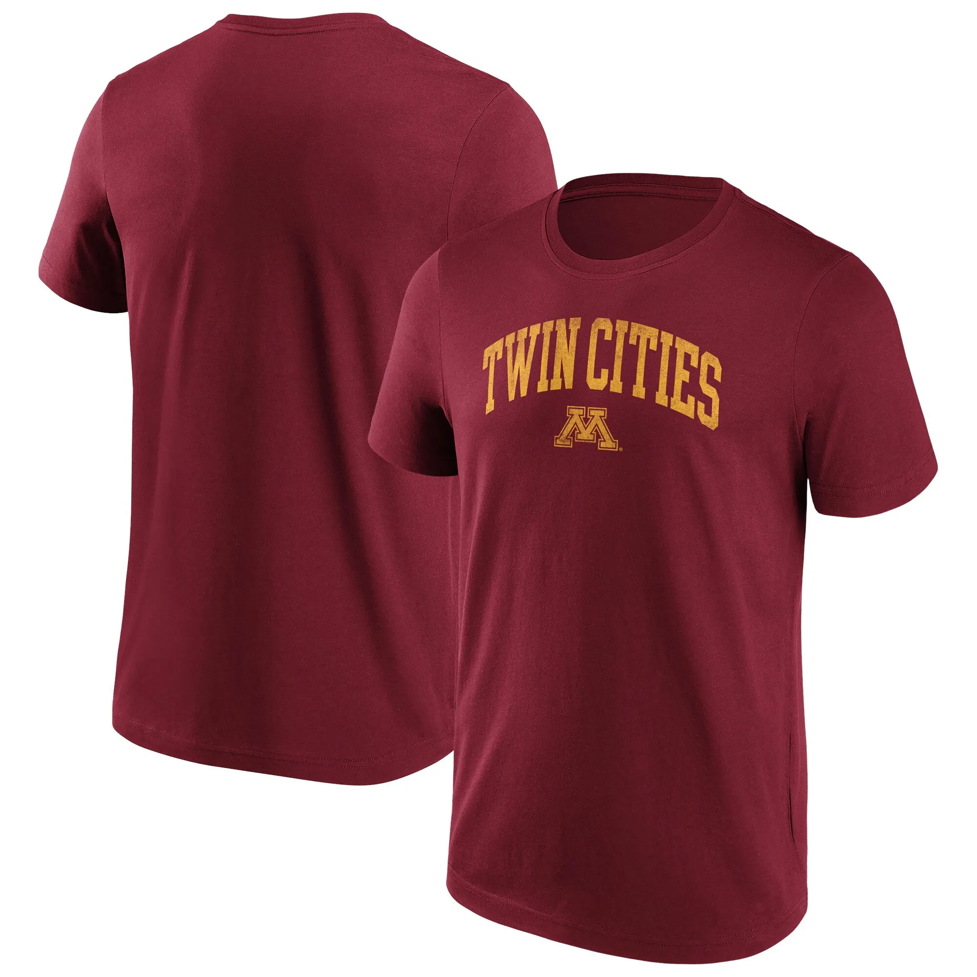 NCAA Minnesota Golden Gophers Arched City Graphic T-Shirt - Mens
