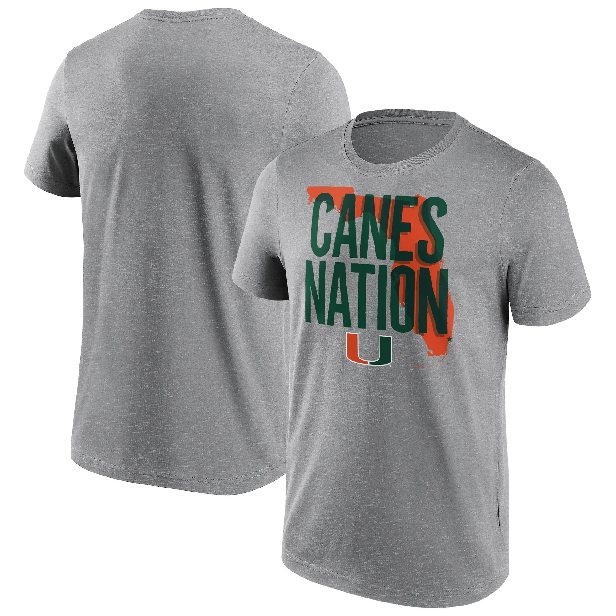 NCAA Miami Hurricanes Hometown Graphic T-Shirt - Mens