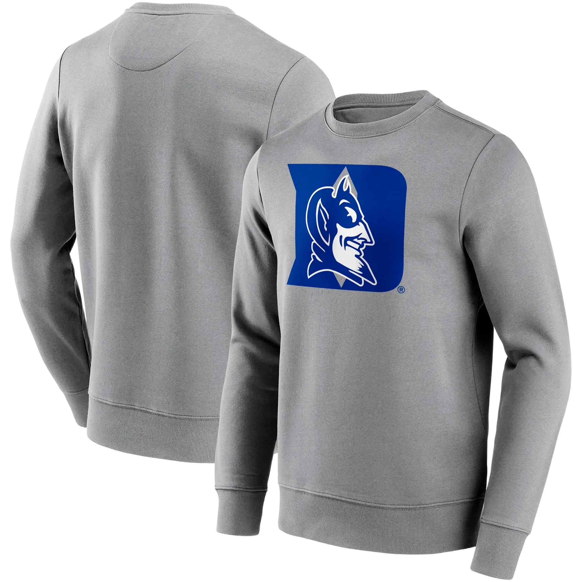 NCAA Duke Blue Devils Primary Logo Graphic Crew Sweatshirt - Mens