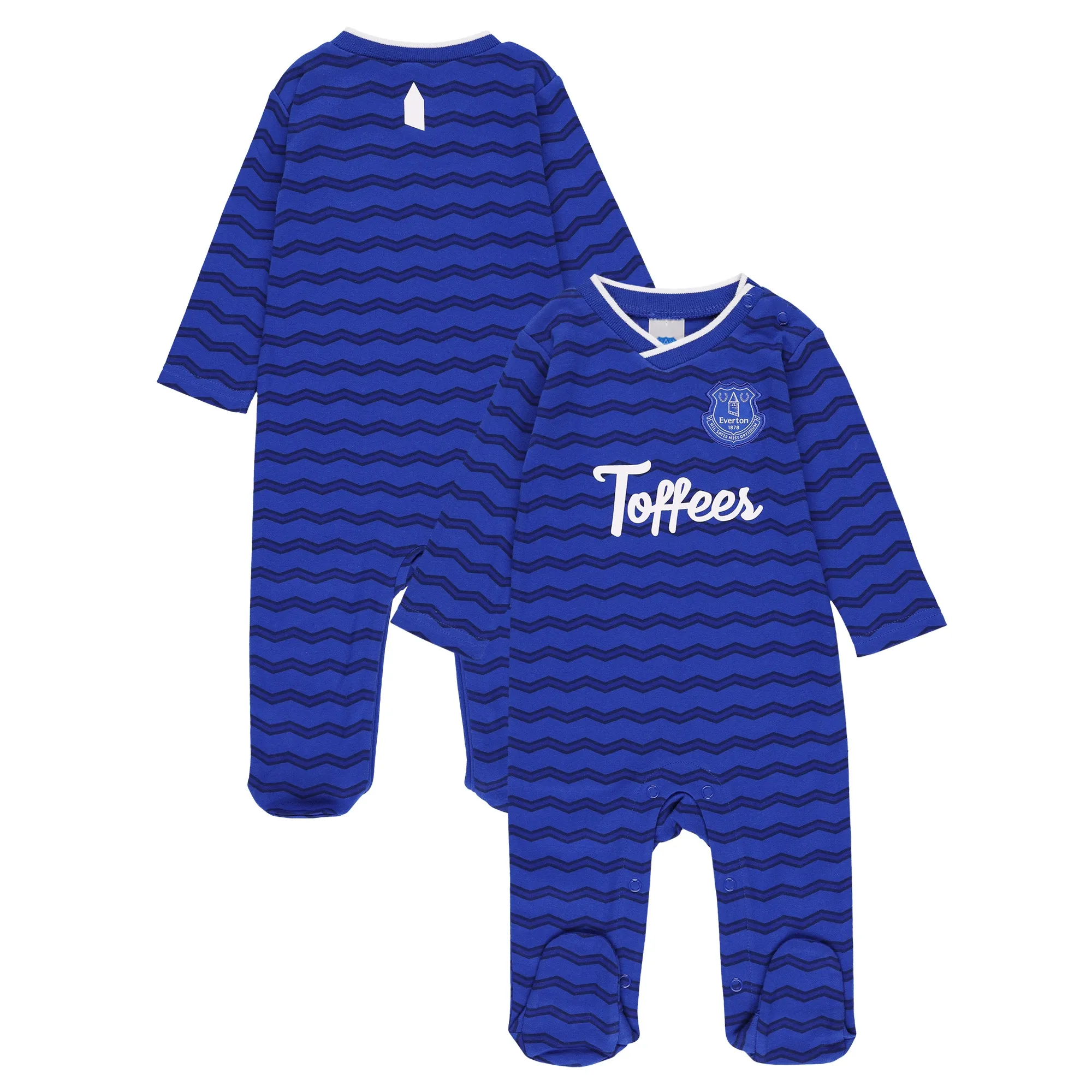 Everton Home Kit Sleepsuit - Royal - Baby