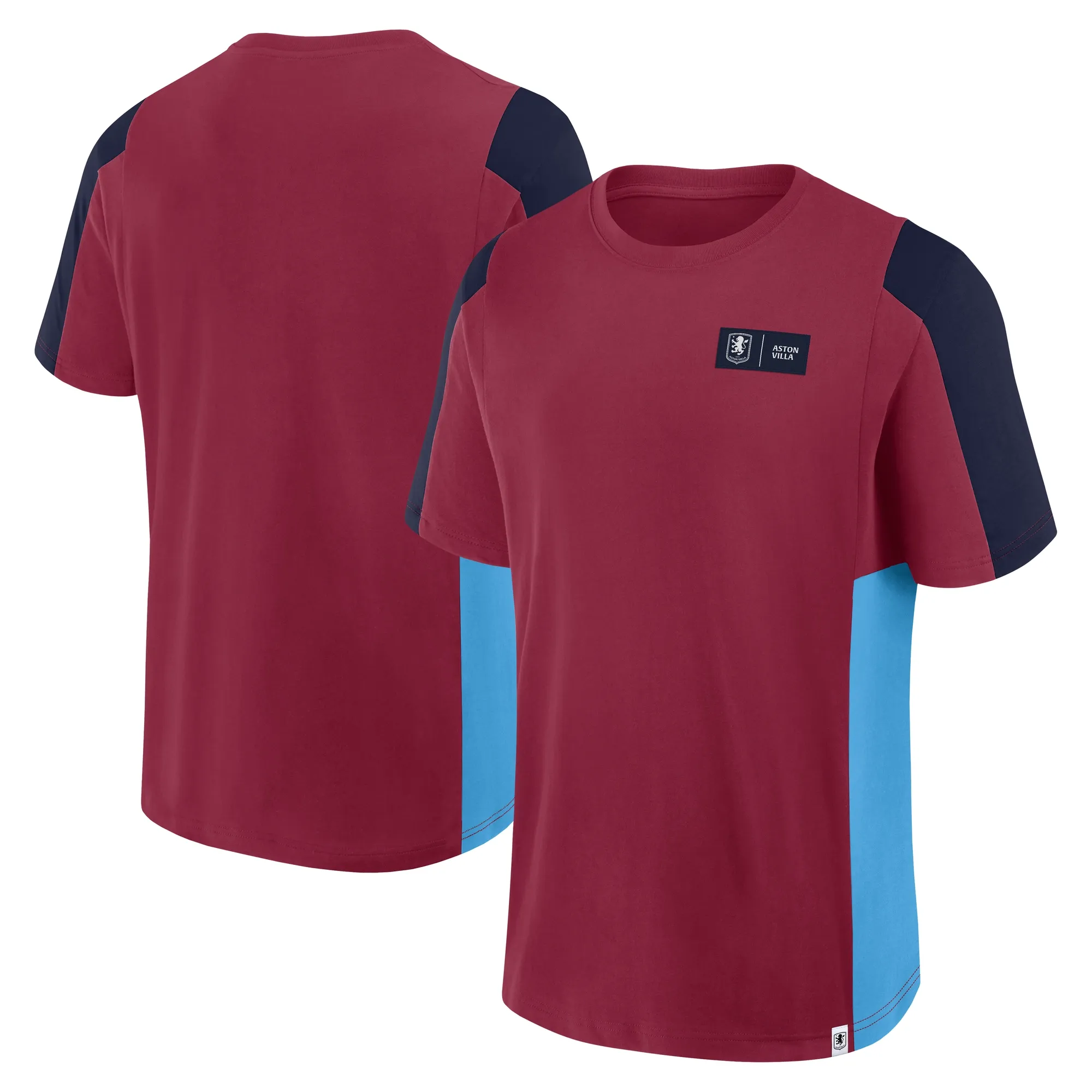 Aston Villa T-Shirt - Claret - Mens