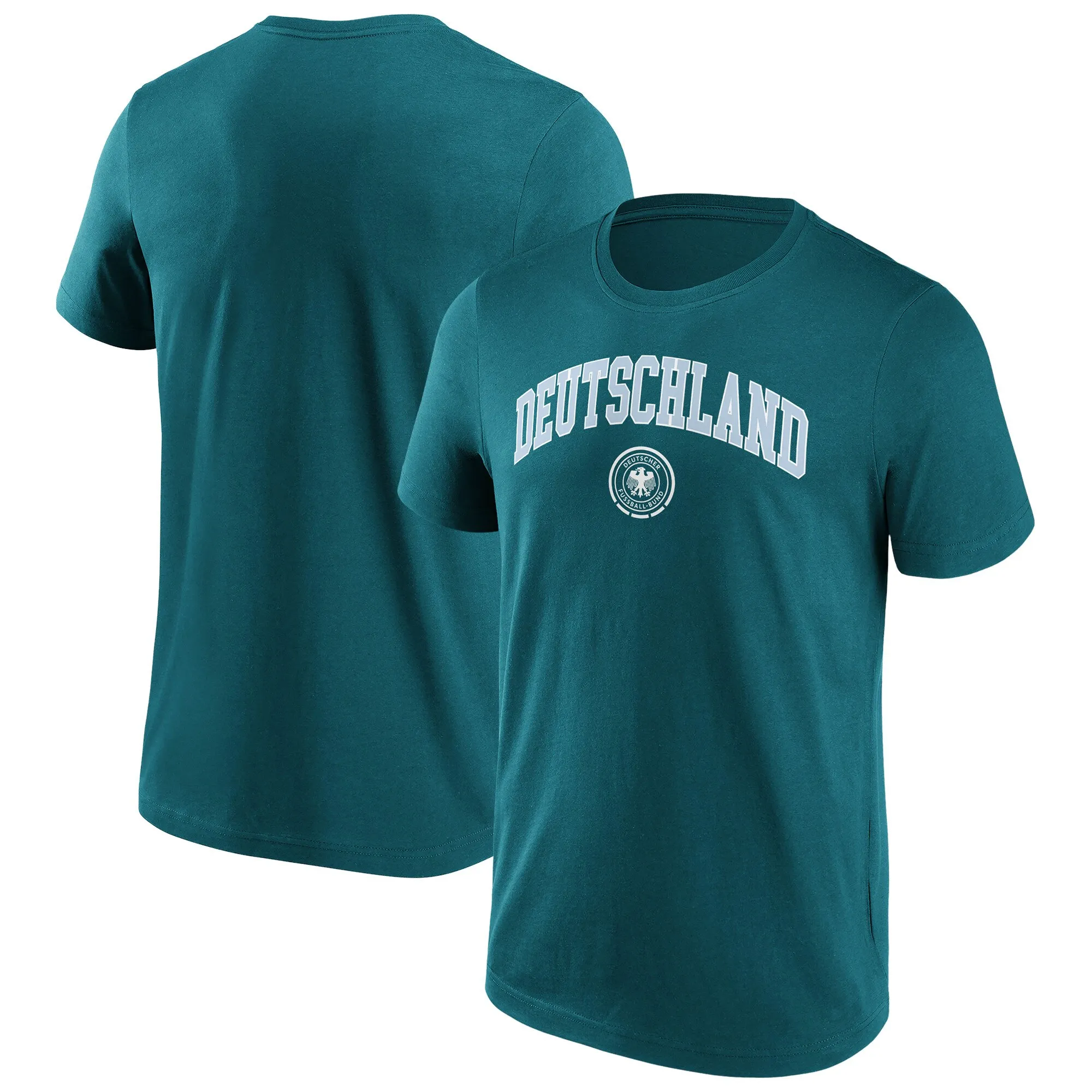 DFB Schoolyard Retro Graphic T-Shirt - Teal - Mens