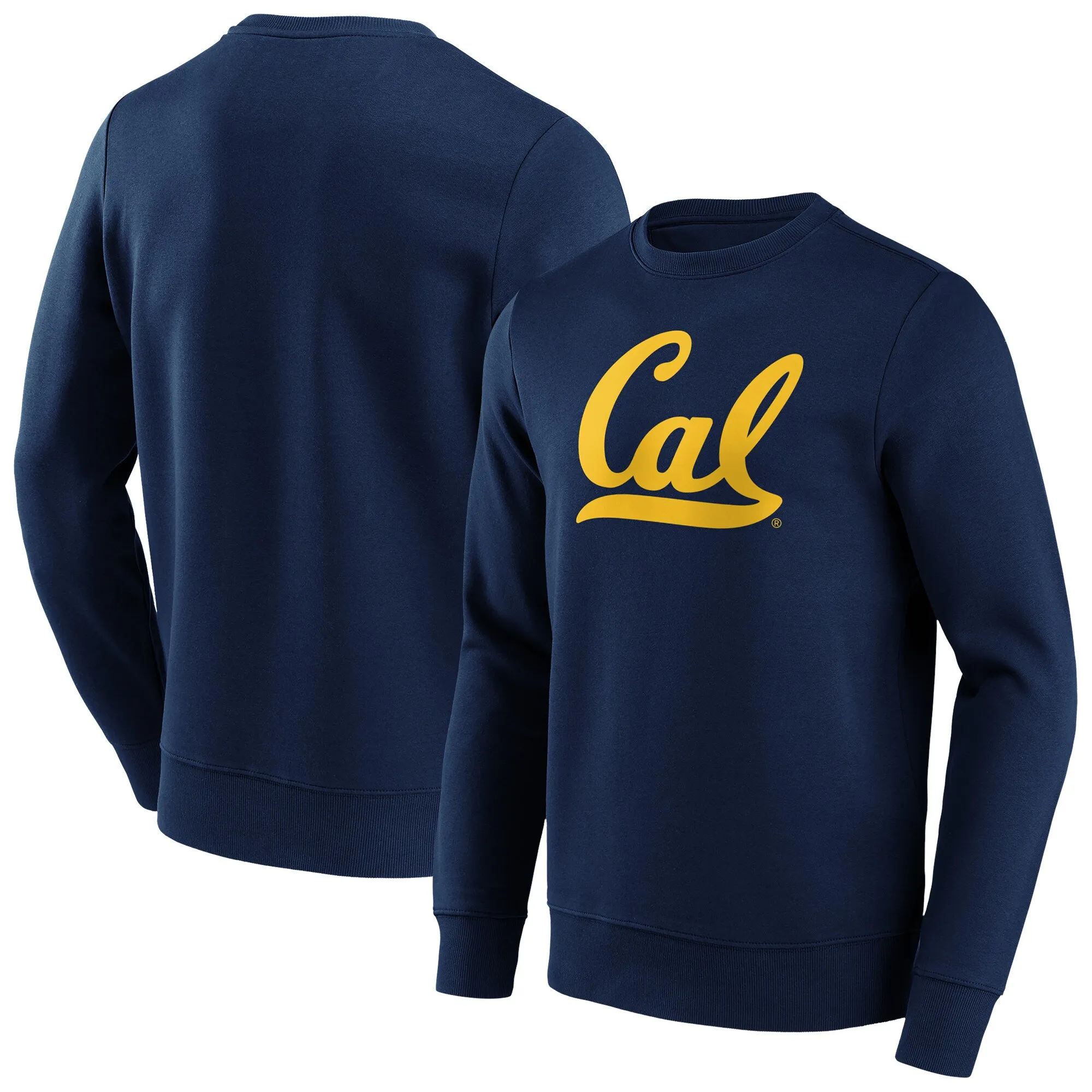 NCAA Cal Bears Primary Logo Graphic Crew Sweatshirt - Mens