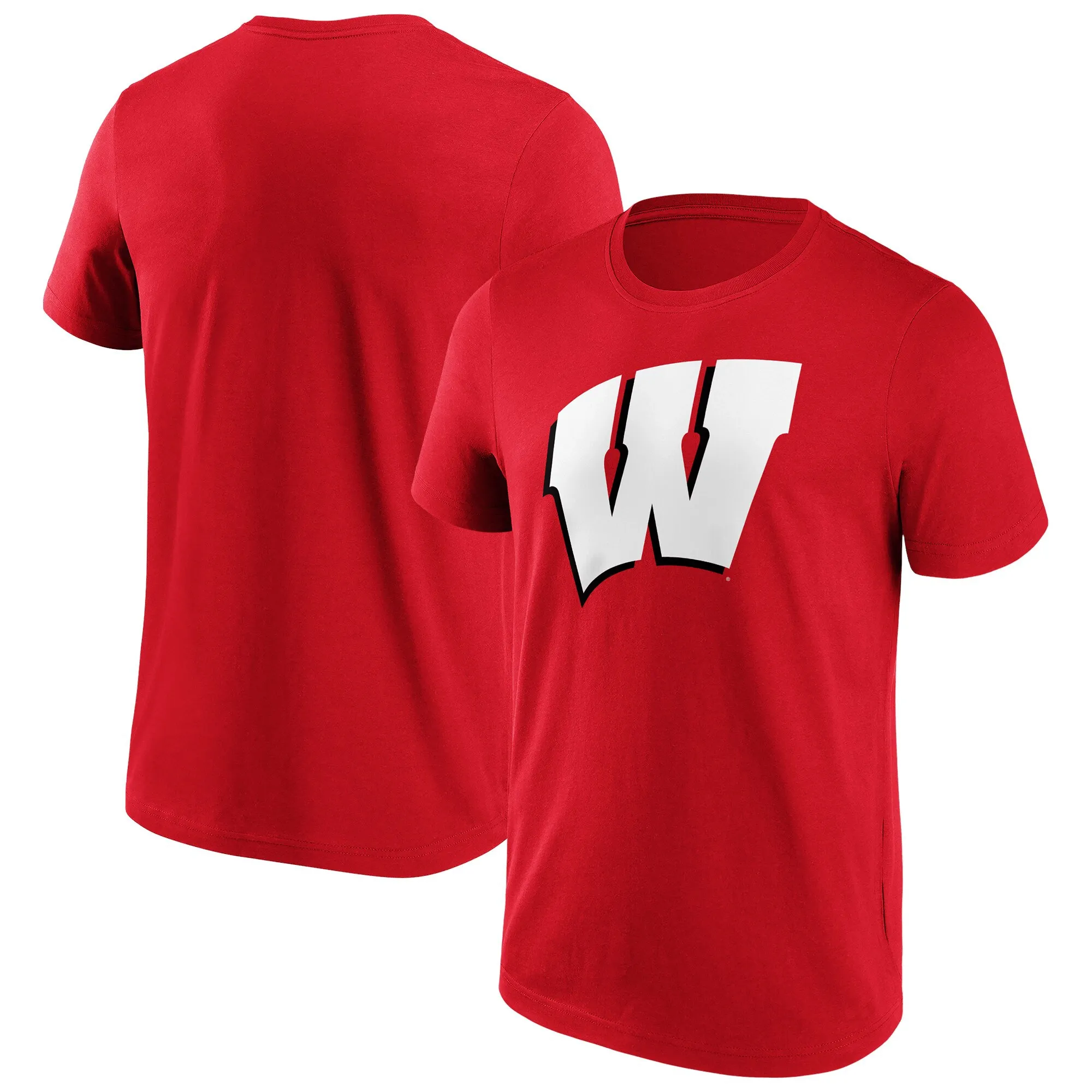 NCAA Wisconsin Badgers Primary Logo Graphic T-Shirt - Mens