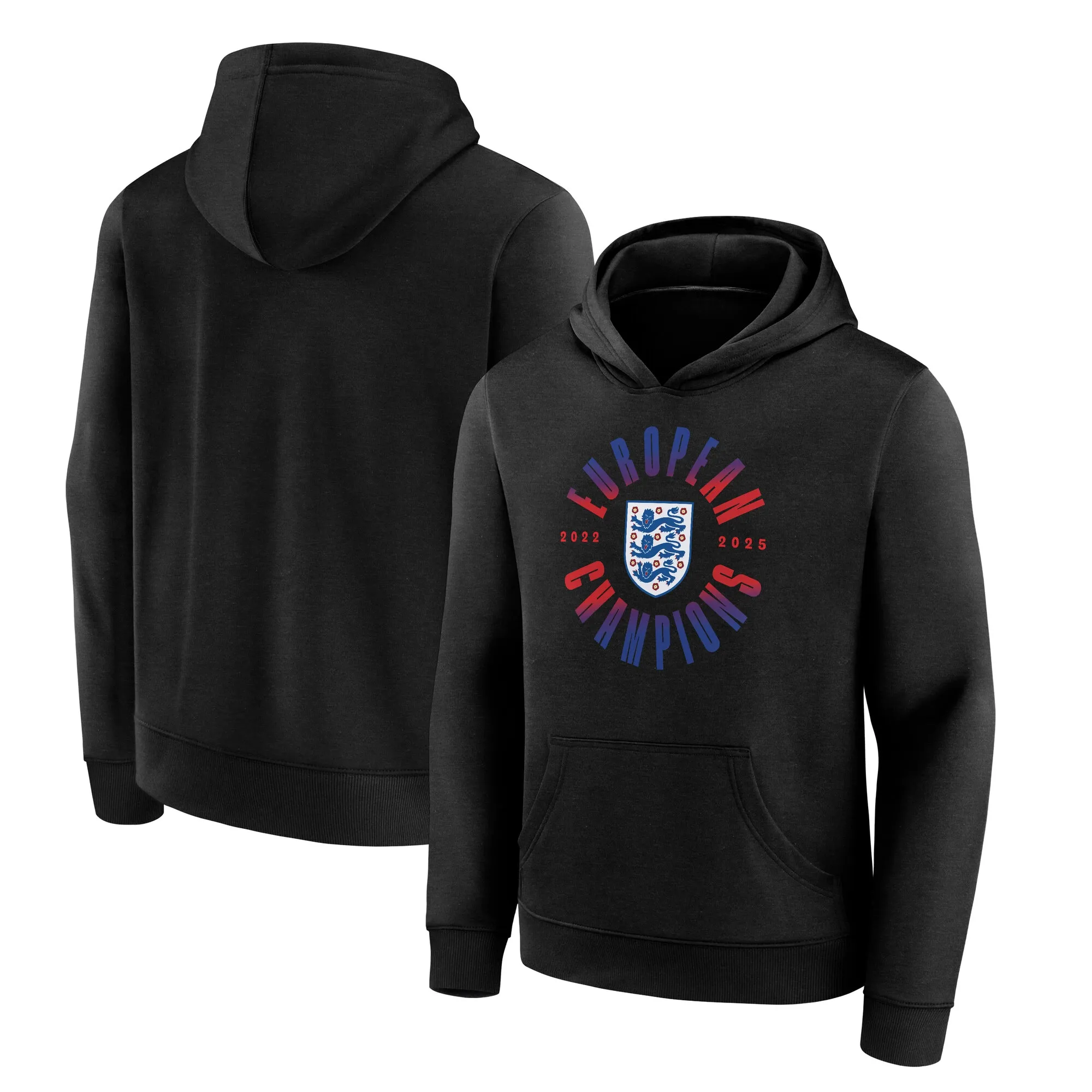 England Lionesses Roundel Winners Hoodie  - Black - Kids