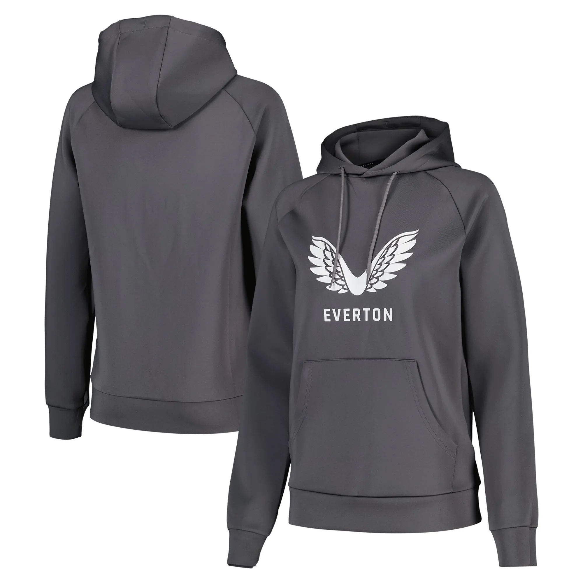 Everton Castore Players Presentation Hoodie - Grey - Womens