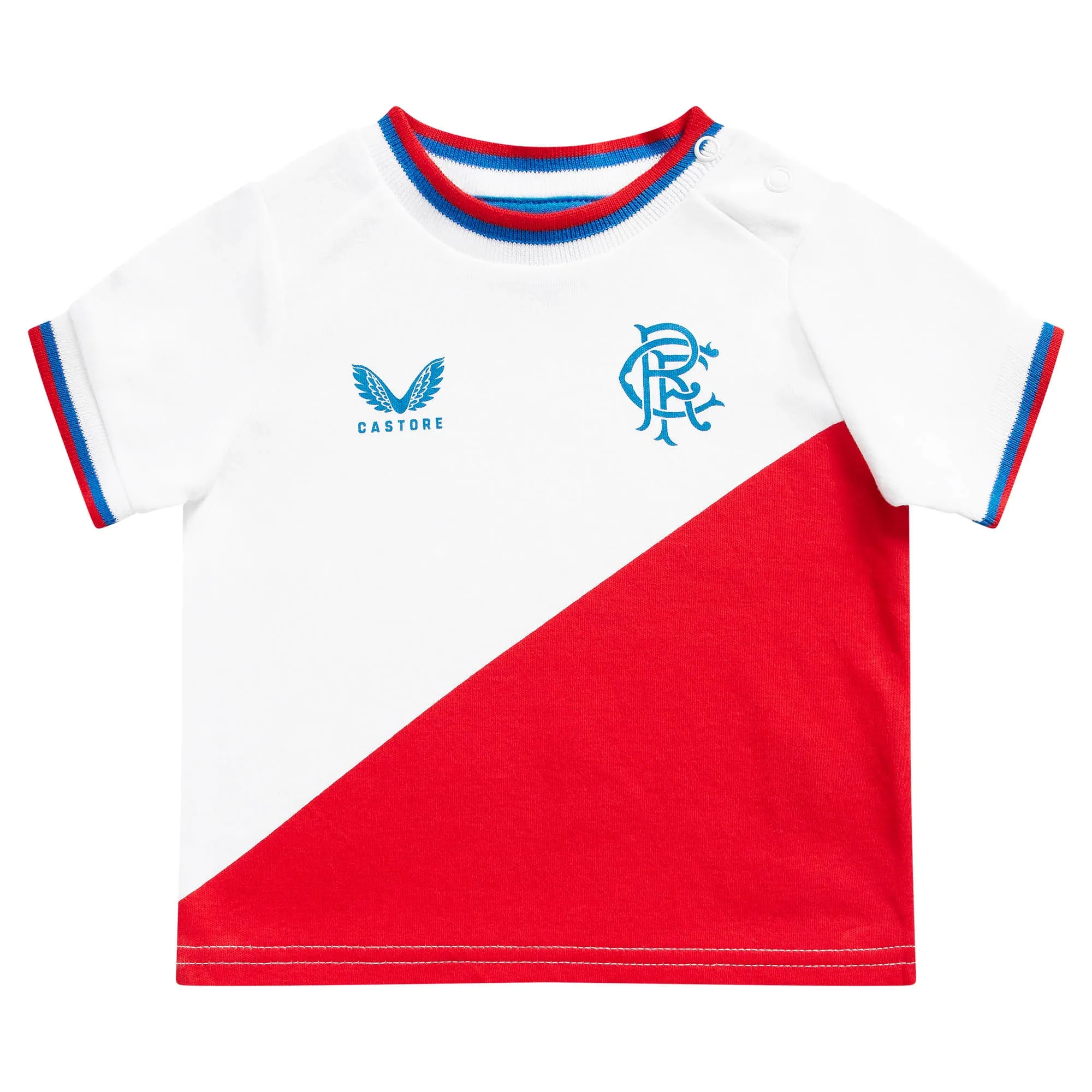 Glasgow Rangers Away Newborn Rangers Strip BABY 24/25 AWAY NESTED KIT