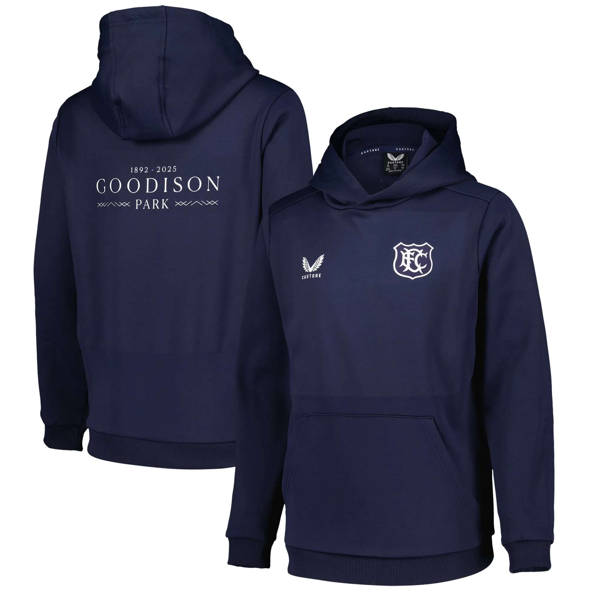 Everton Castore Echoes of an Era Hoodie - Navy - Kids