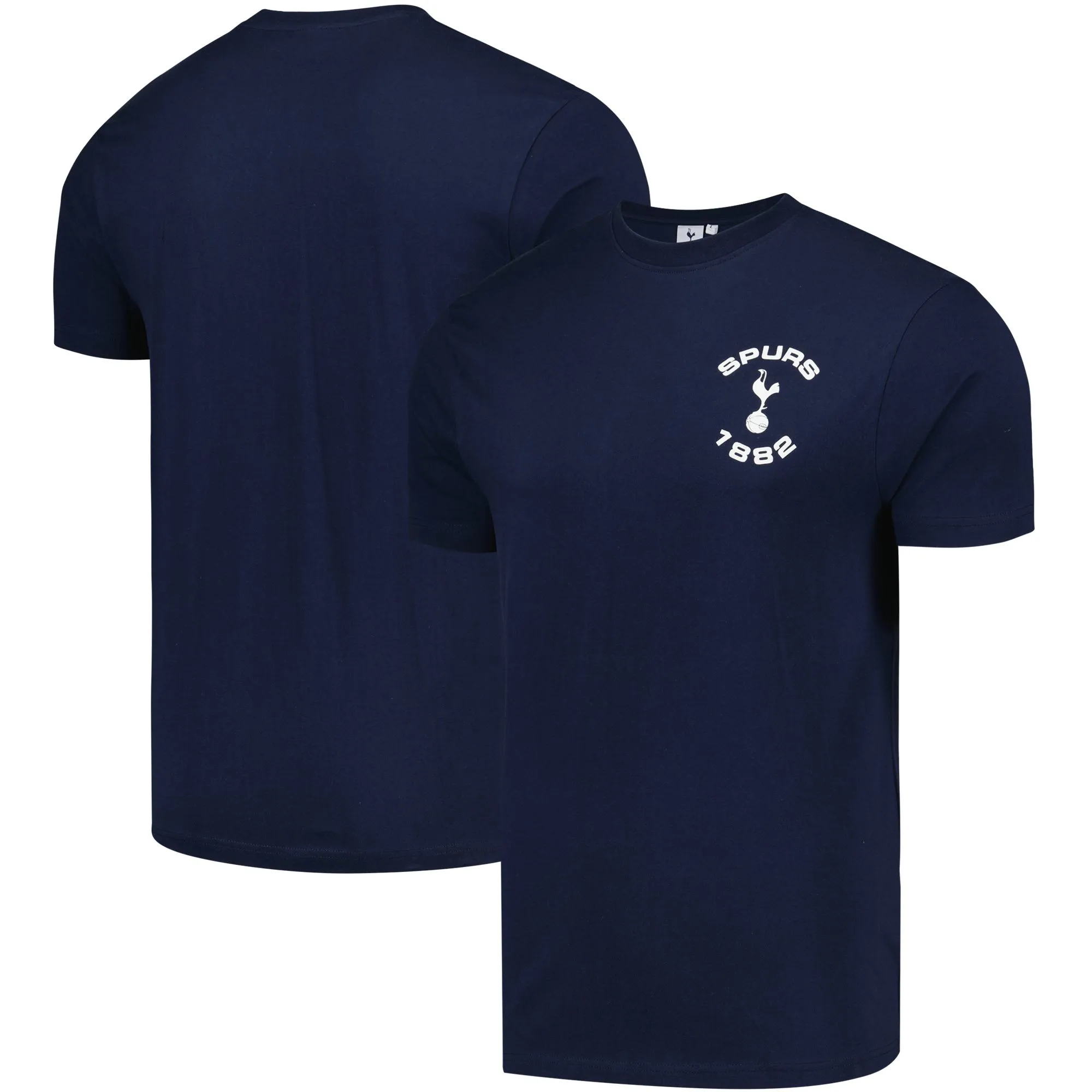 Tottenham Hotspur Core Small Crest T-Shirt - Navy - Men's