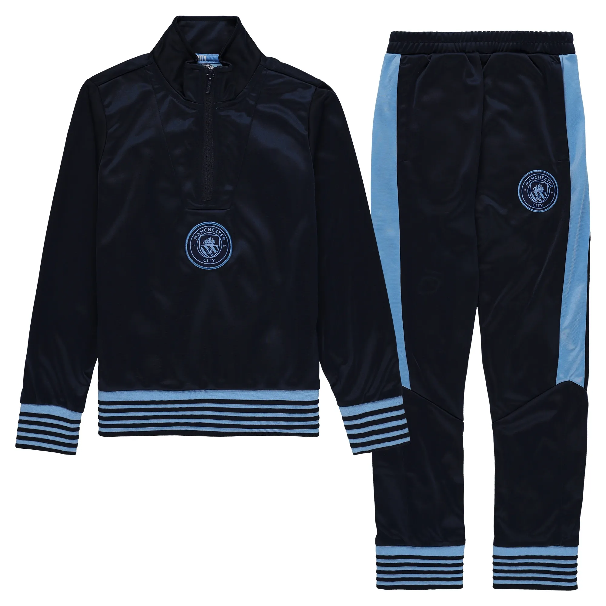 Manchester City Tracksuit - Navy - Kids