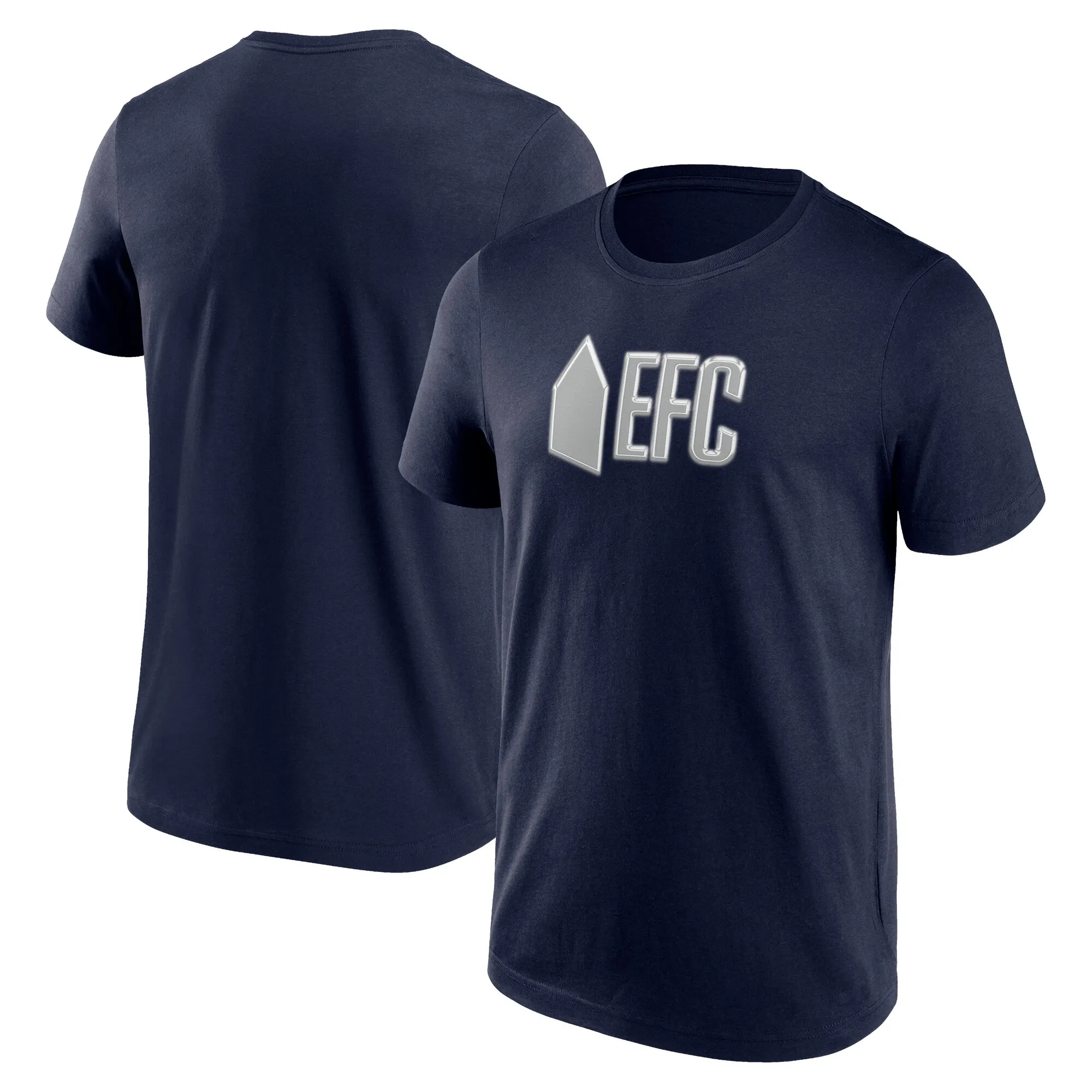 Everton Chromatic Graphic T-Shirt - Navy - Unisex