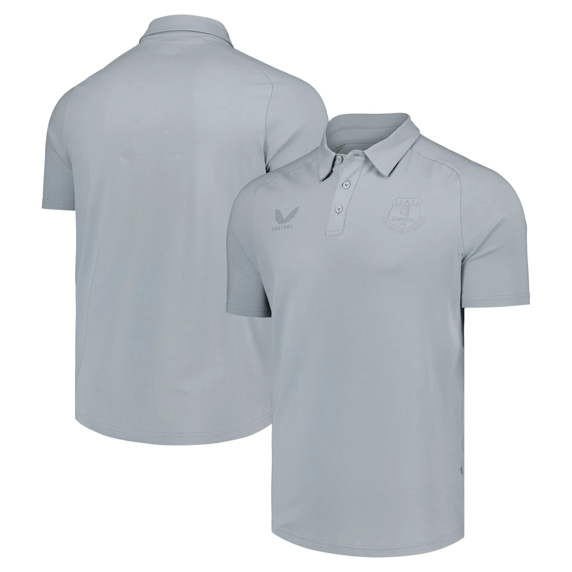 Everton Castore Travel Polo - Grey