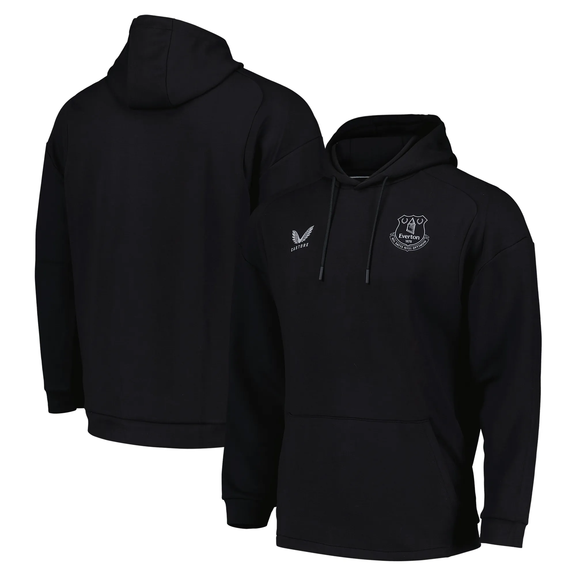 Everton Castore Travel Hoodie - Black