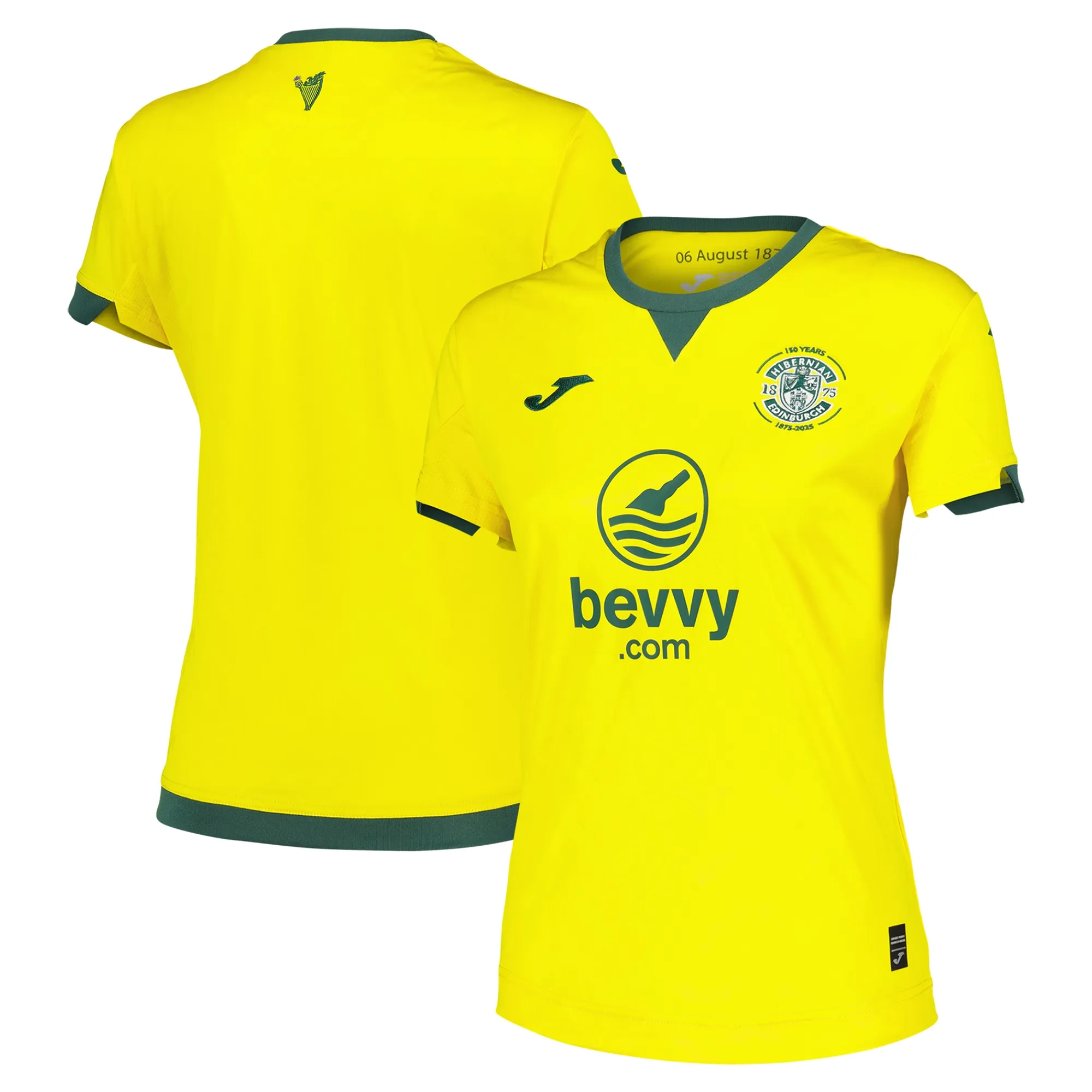 Hibernian Joma Away Shirt 2025-26 - Womens