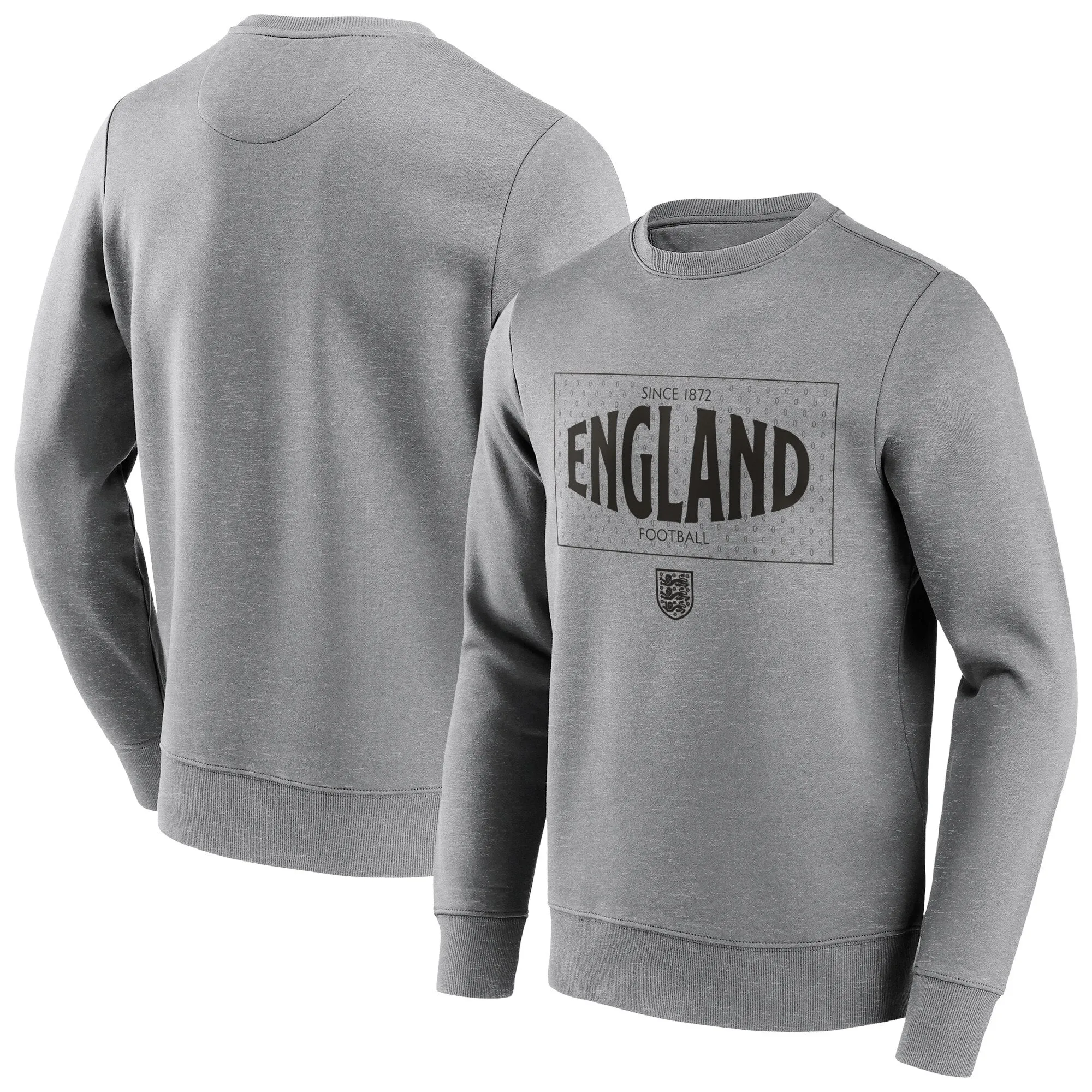 England Matchbox Graphic Sweatshirt - Grey Marl - Mens