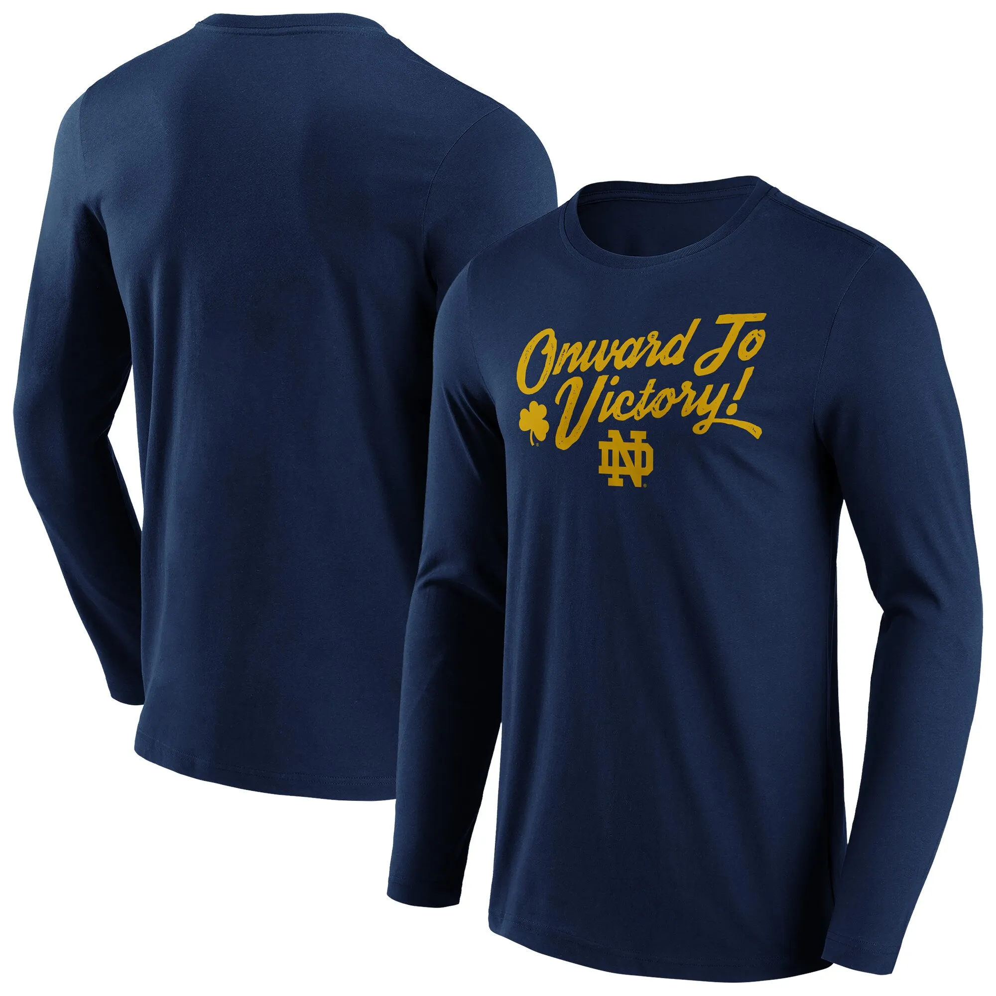 NCAA Notre Dame Fighting Irish Hometown Graphic Long Sleeve T-Shirt - Mens