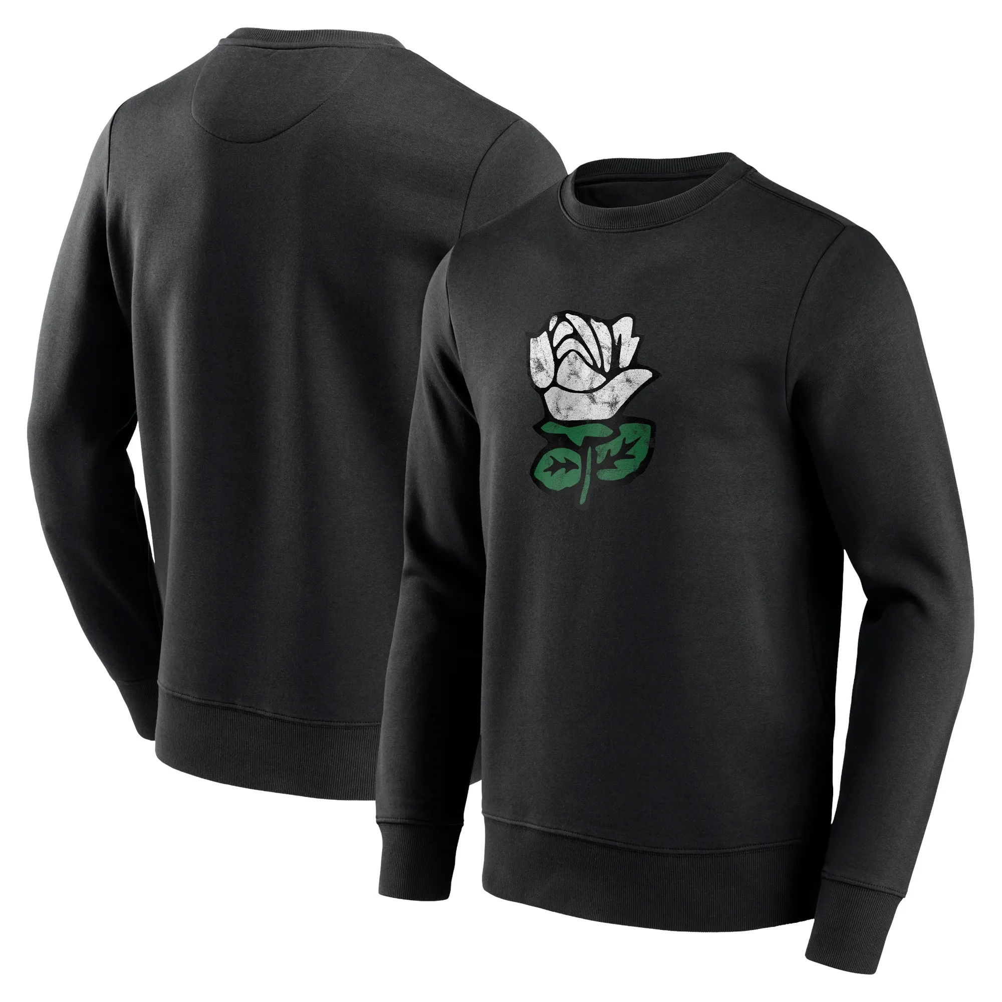 Barnsley Distressed Retro Graphic Crew Sweatshirt - Black - Mens