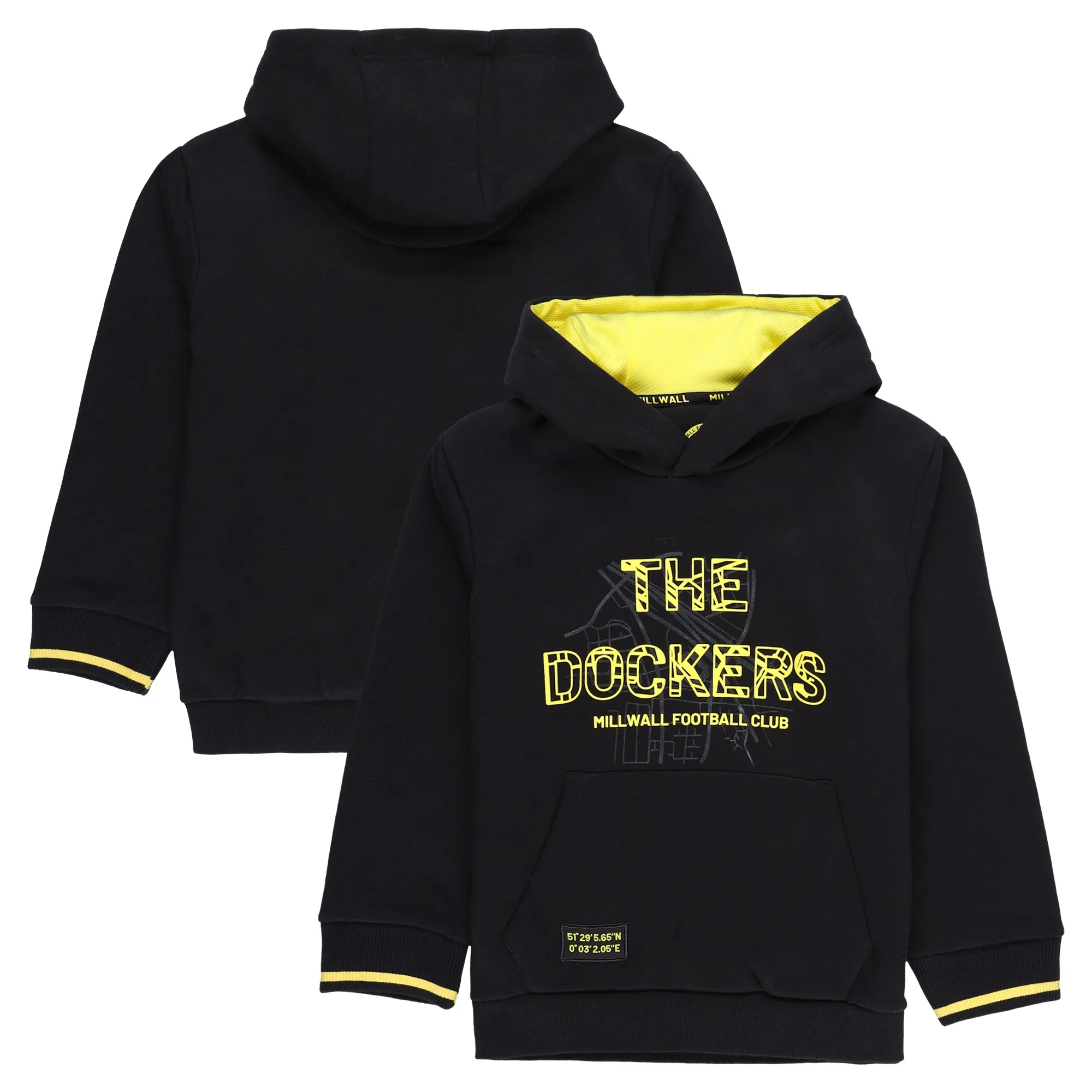 Millwall Dockers Hoodie - Black - Kids