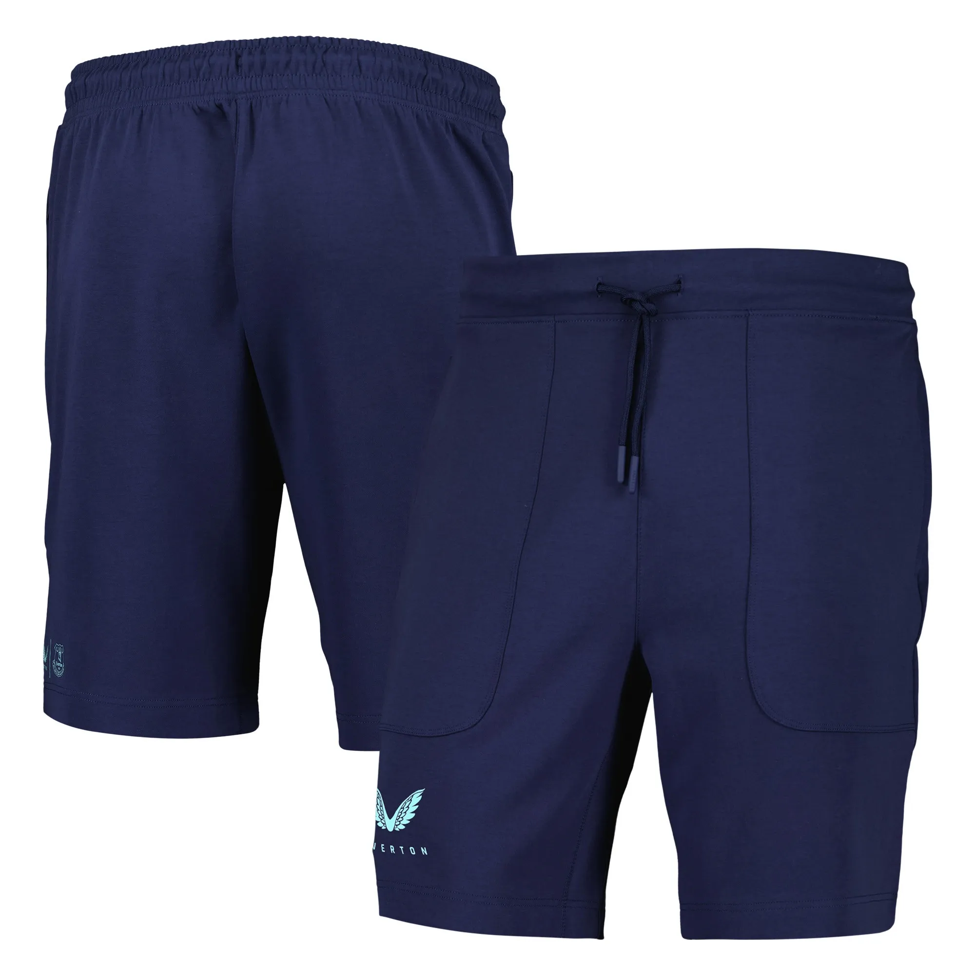 Everton Castore Travel Shorts - Navy