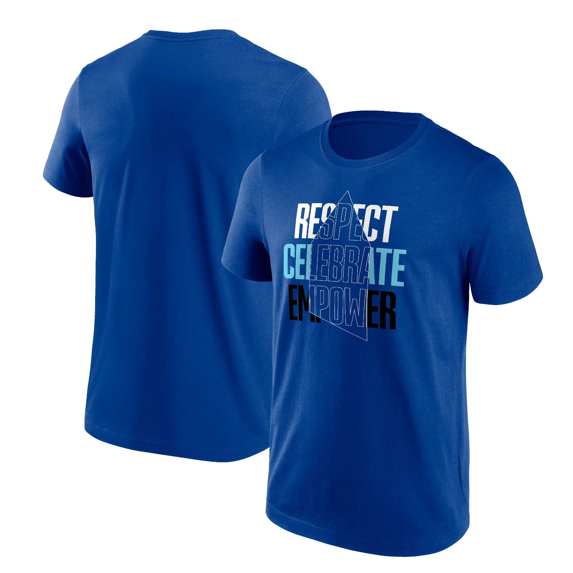 Everton EITC Respect Celebrate Empower Graphic T-Shirt - Royal – Unisex