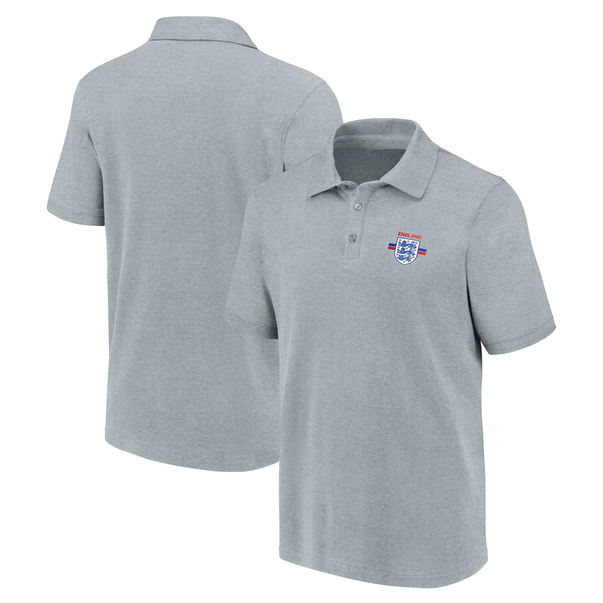 England Logo Polo - Sports Grey